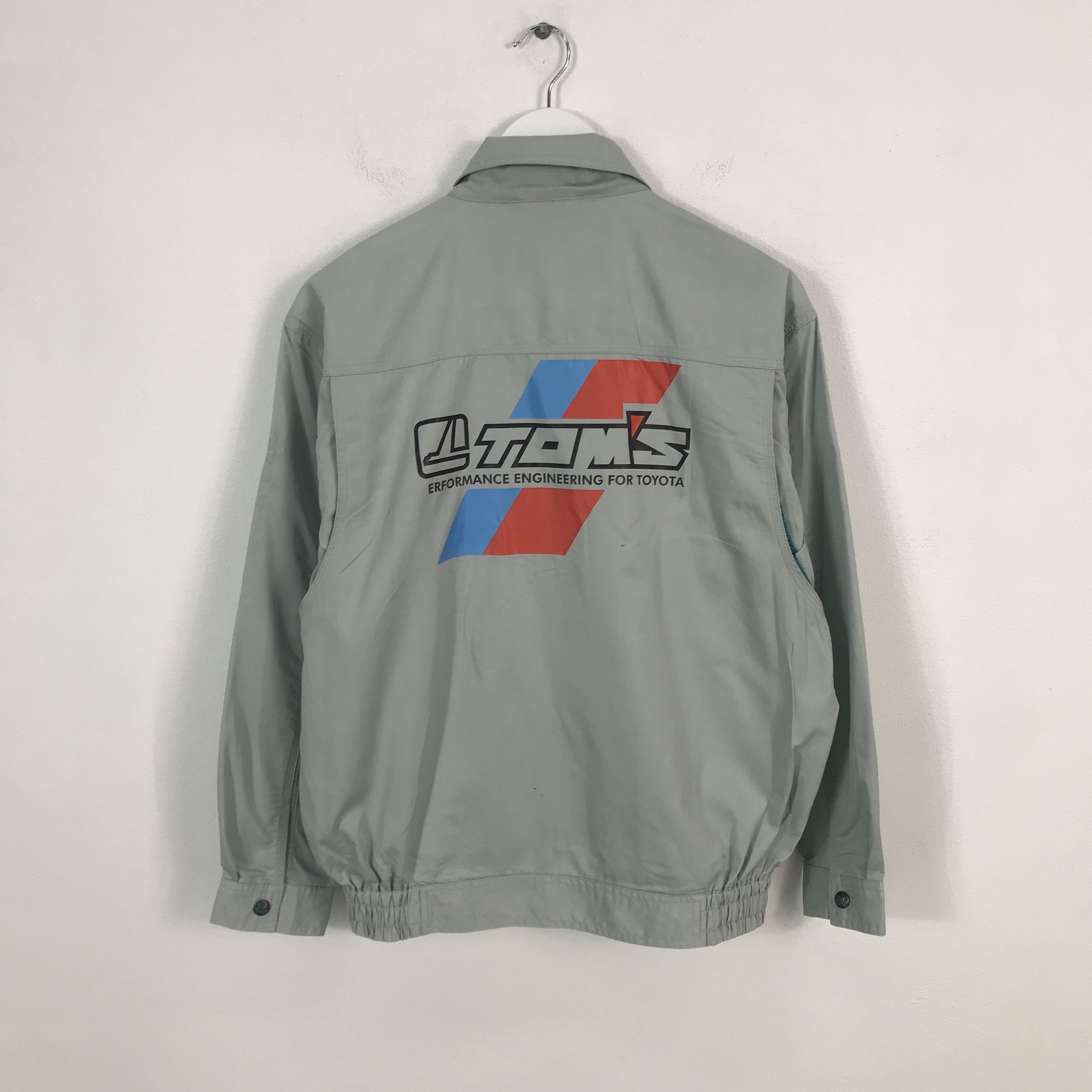 Japanese Brand Rare Tom’s Toyota Racing Custom Worker Jacket Size US M / EU 48-50 / 2 - 1 Thumbnail