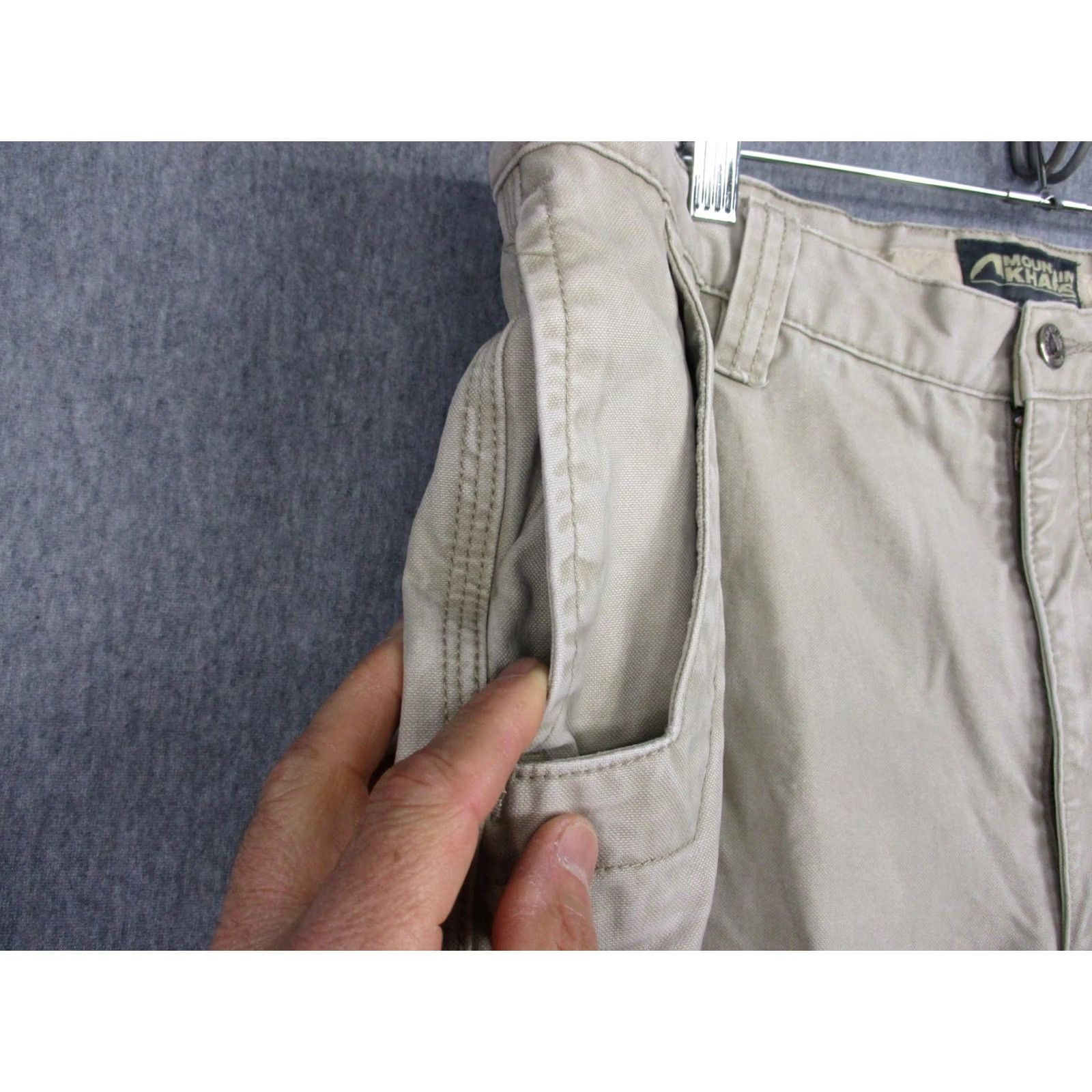 Mountain Khakis Mountain Khakis Original Mountain Pant Canvas Khaki 36x30 Mens Beige Pants Regular Straight Leg Workwear Casual Mens Size US 36 / EU 52 - 5 Thumbnail