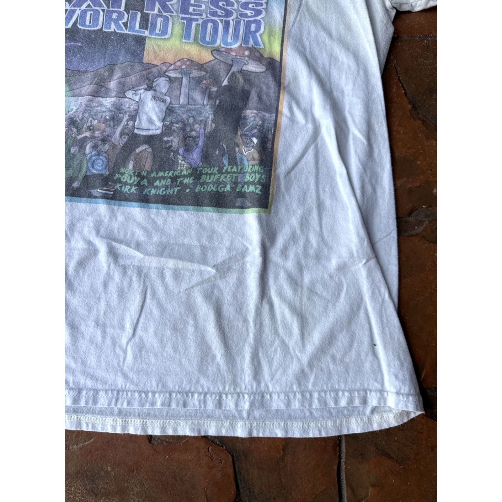 Gildan Underachievers Suicideboys Concert T-Shirt L White Streetwear Gildan Crew Neck Short Sleeve Logo Size US L / EU 52-54 / 3 - 6 Thumbnail
