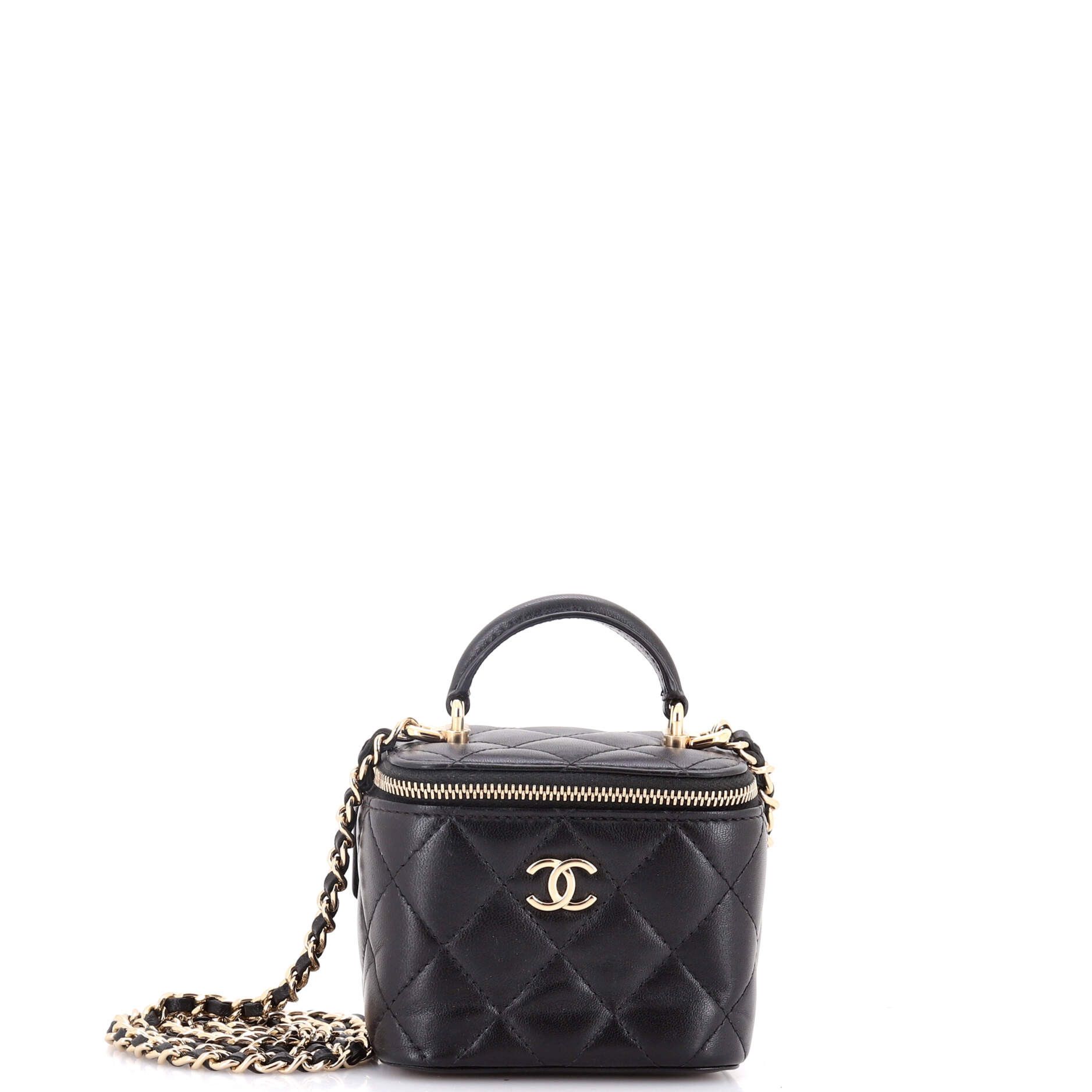 Chanel Classic Top Handle Vanity Case with Chain Size ONE SIZE - 1 Thumbnail
