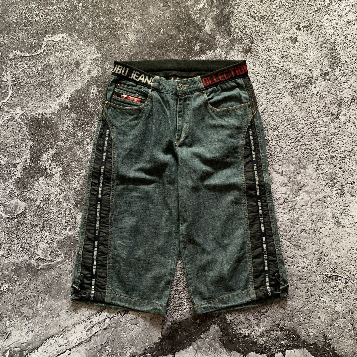 Fubu Y2K FUBU Jeans Collection Jorts Denim Pants Size US 32 / EU 48 - 1 Thumbnail