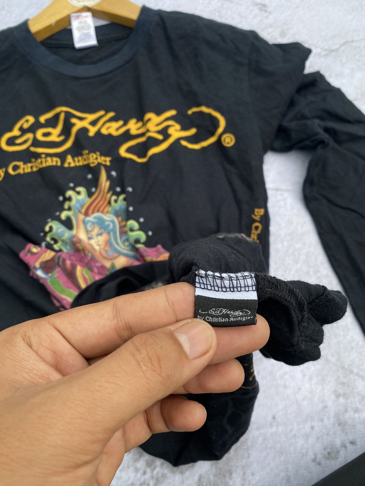 Christian Audigier × Ed Hardy Longsleeve Ed Hardy by Christian Audigier love kills slowly Size US S / EU 44-46 / 1 - 9 Thumbnail