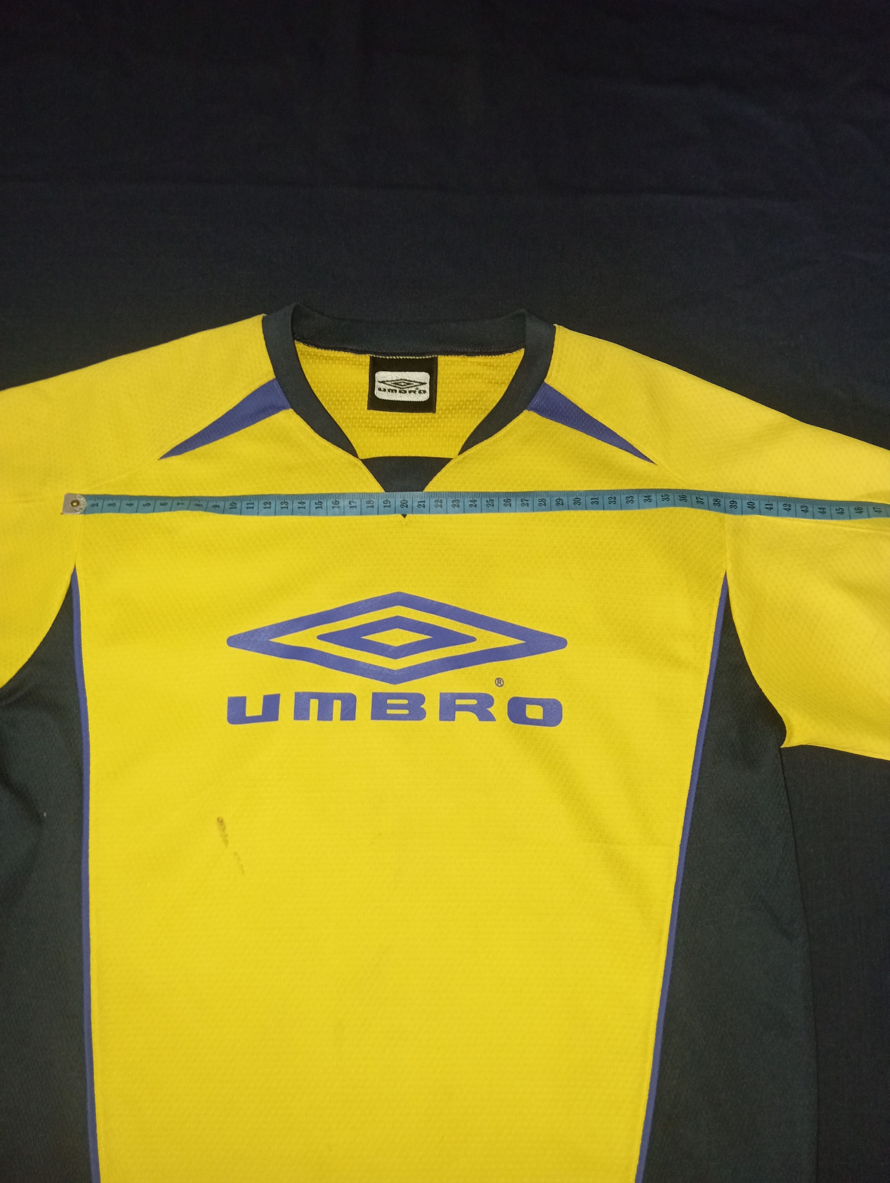 Descente × Umbro UMBRO 90s Short Sleeve Game Shirt UMBRO Descente Soccer Size US M / EU 48-50 / 2 - 6 Thumbnail