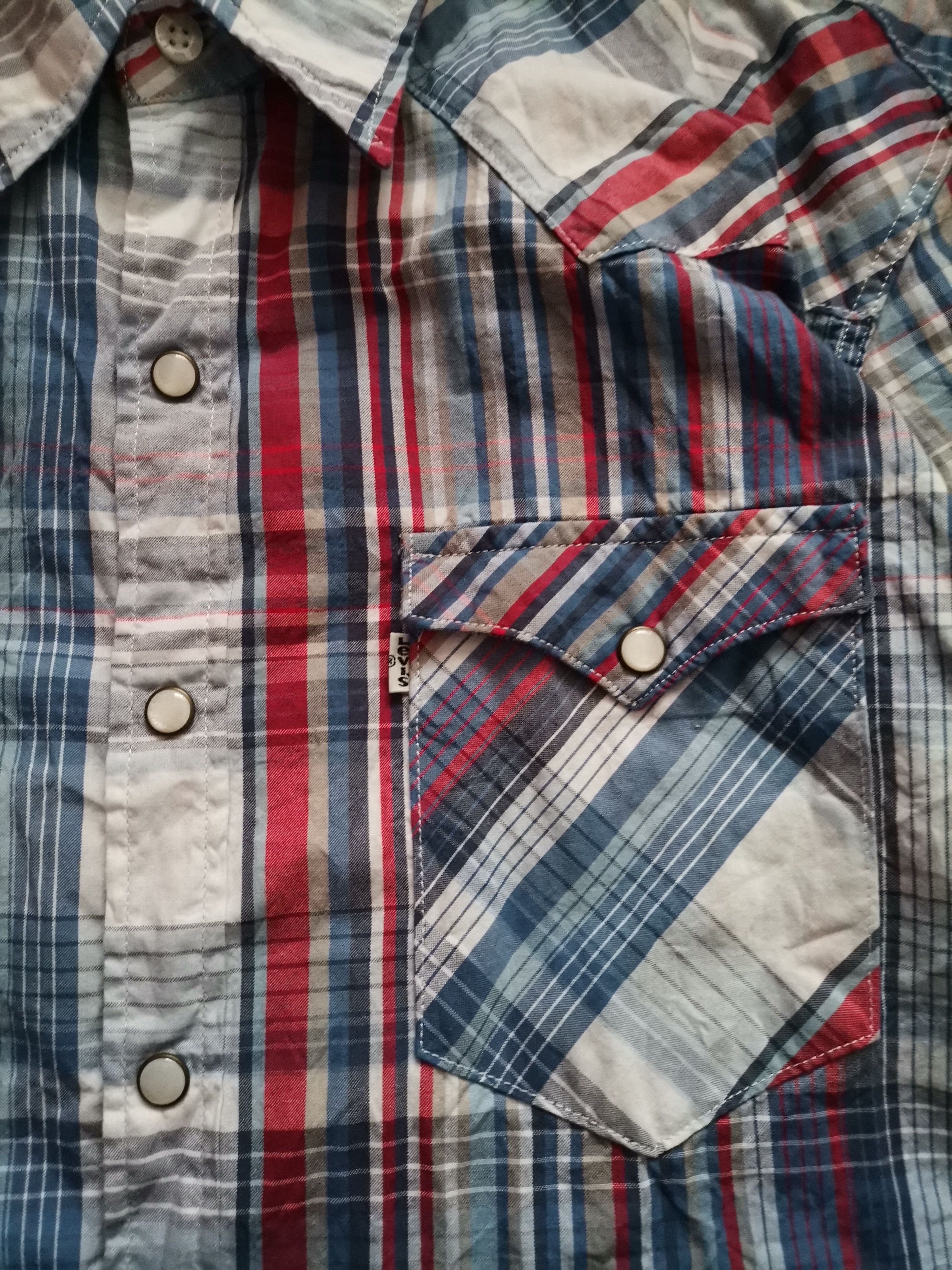 Levi's × Vintage Vintage Levi's Striped Shirt Size US L / EU 52-54 / 3 - 2 Thumbnail