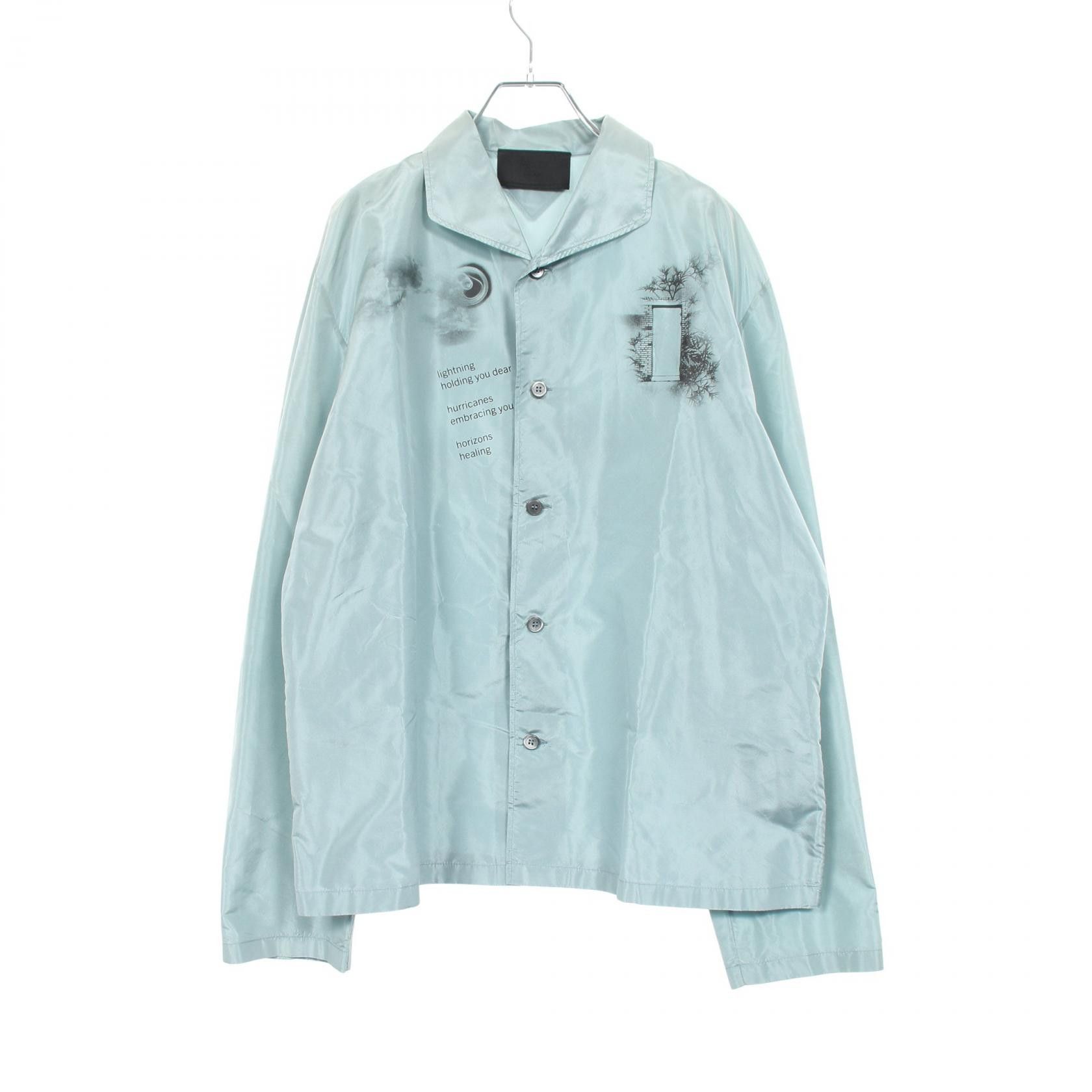 Prada Prada Prada Silk Pajama Top Textile Lounge & Sleepwear SC627 DUTY FREE for USA Size ONE SIZE - 1 Thumbnail