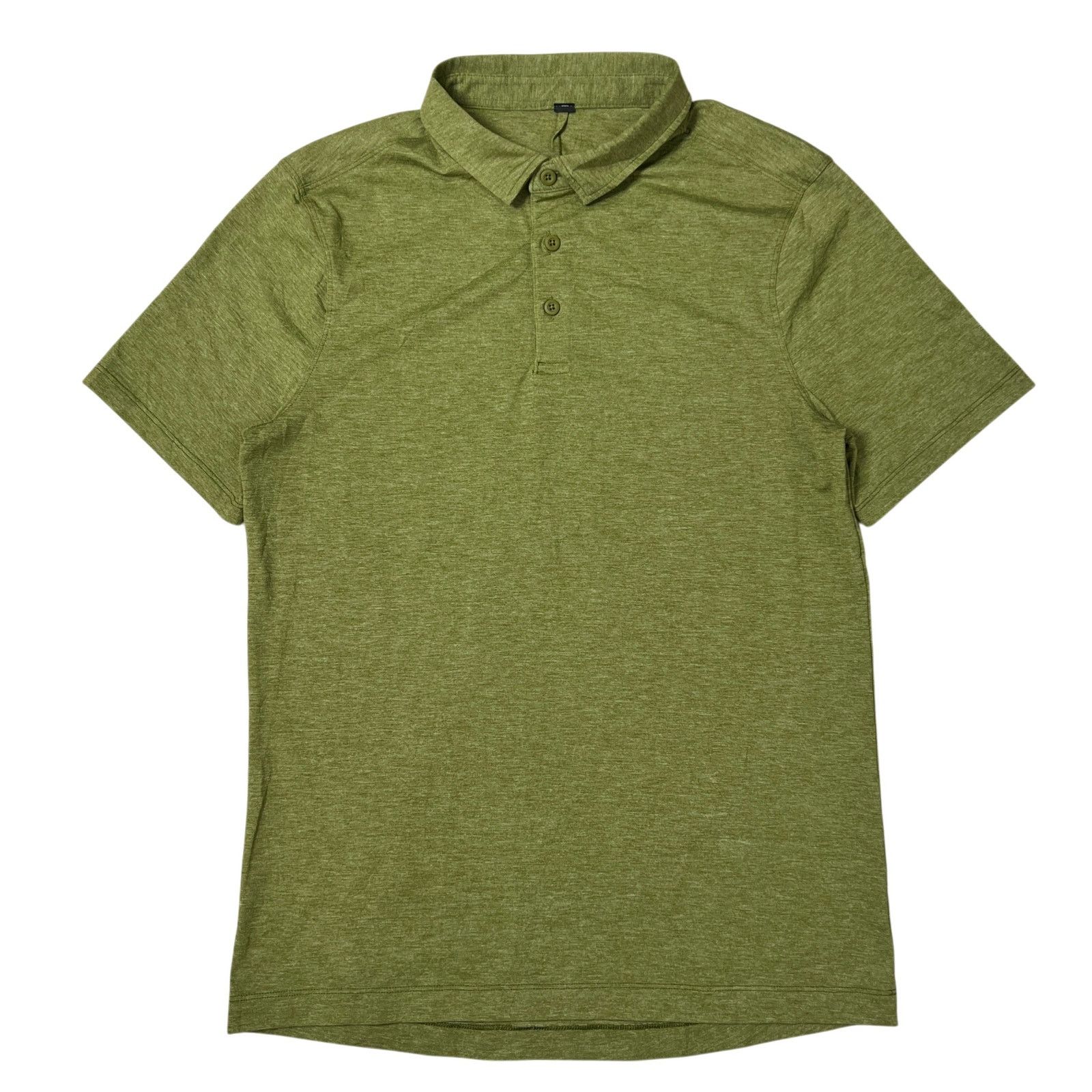 Lululemon Lululemon Evolution Slim Fit Golf Polo Green Stretch Size M Size US M / EU 48-50 / 2 - 1 Thumbnail