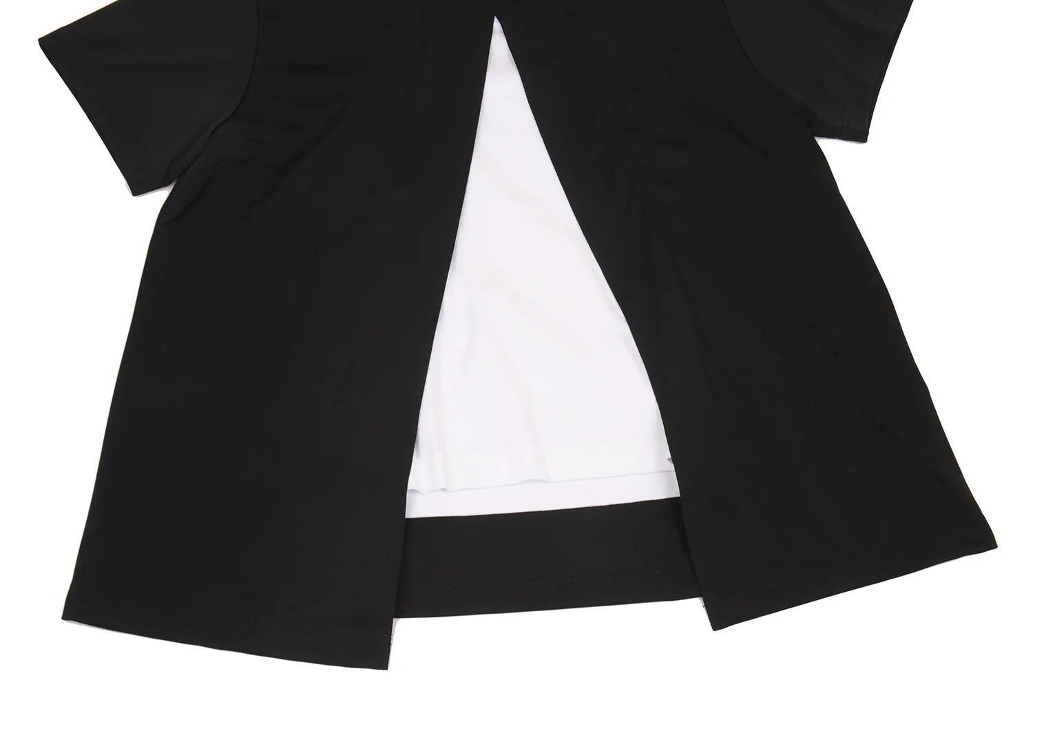 Comme des Garcons Homme Plus Layered Design T-Shirt in Black, Size S Size US S / EU 44-46 / 1 - 5 Thumbnail