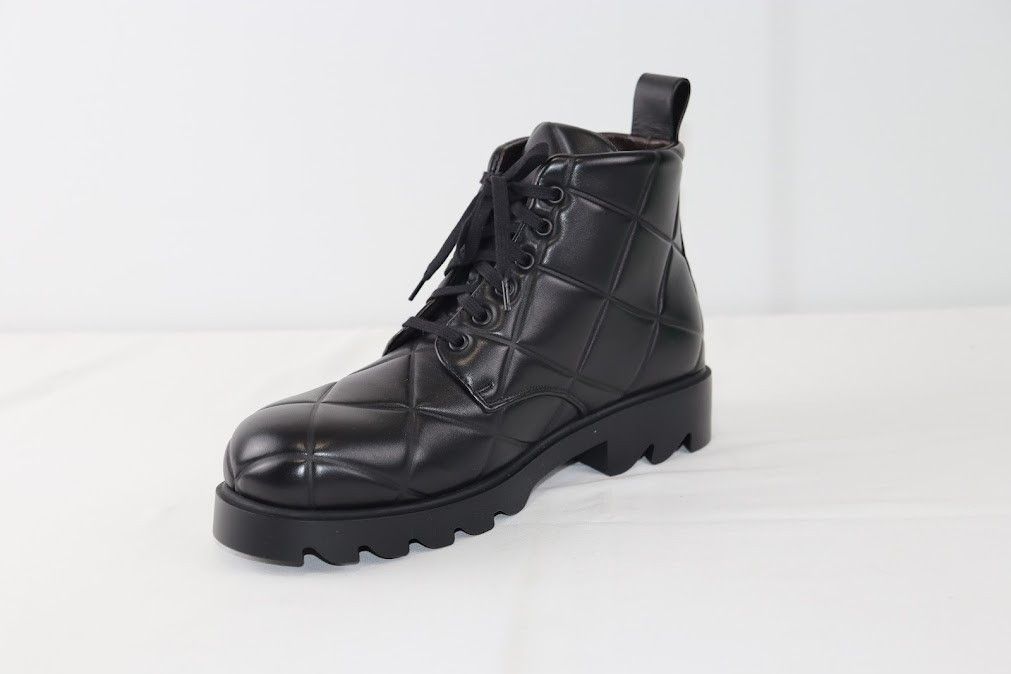 Bottega Veneta o1rshd Q.1 Quilted Strut Boots in Black Size US 10 / EU 43 - 2 Thumbnail