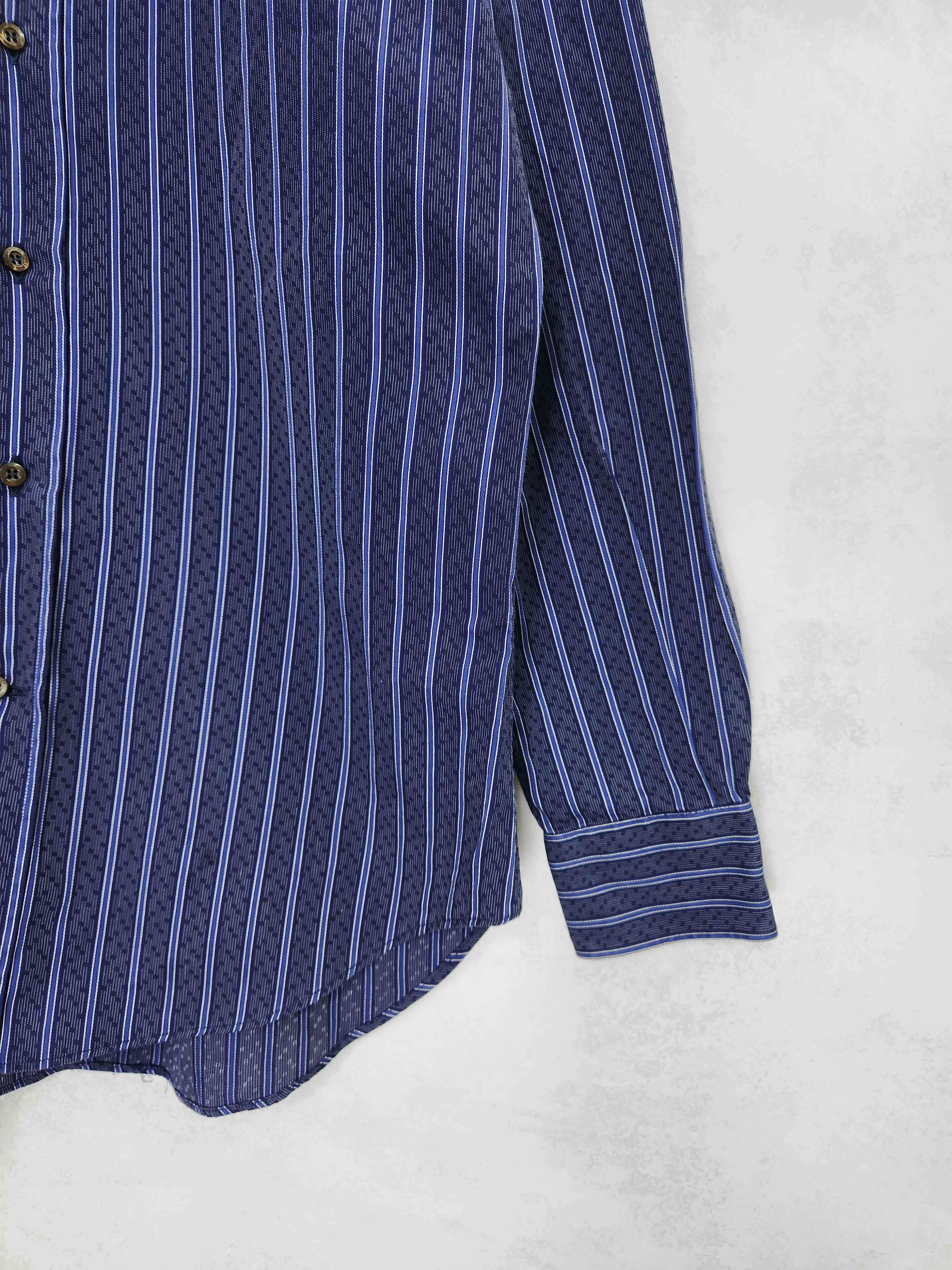 Etro Etro milano stripes cotton button ups shirt size 38 Size US M / EU 48-50 / 2 - 3 Thumbnail