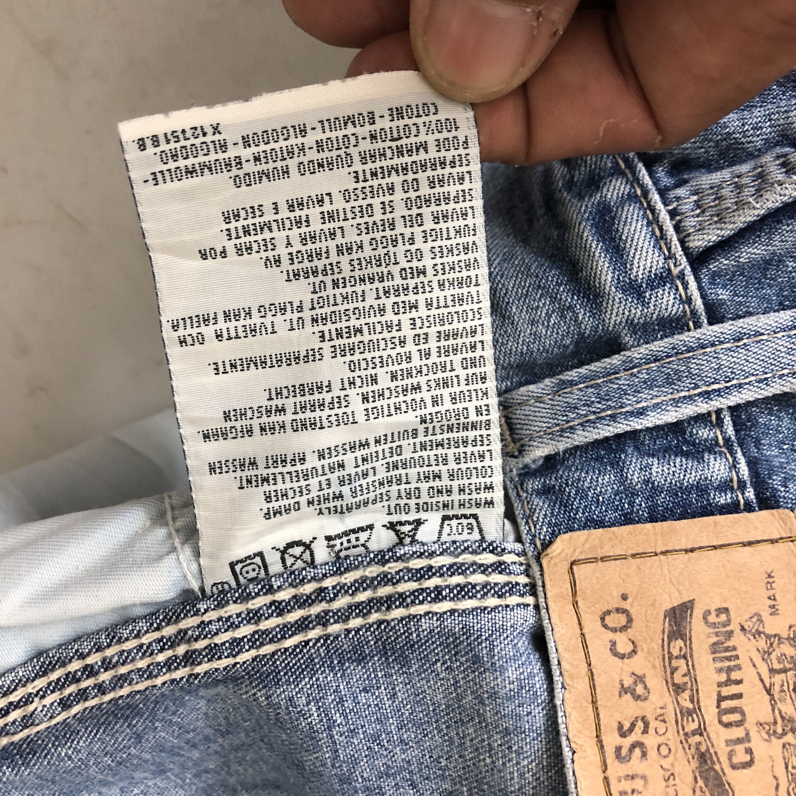 Levi's Vintage Levis Carpenter Orange Tab Jeans Levi's 673 Denim Size US 32 / EU 48 - 10 Thumbnail