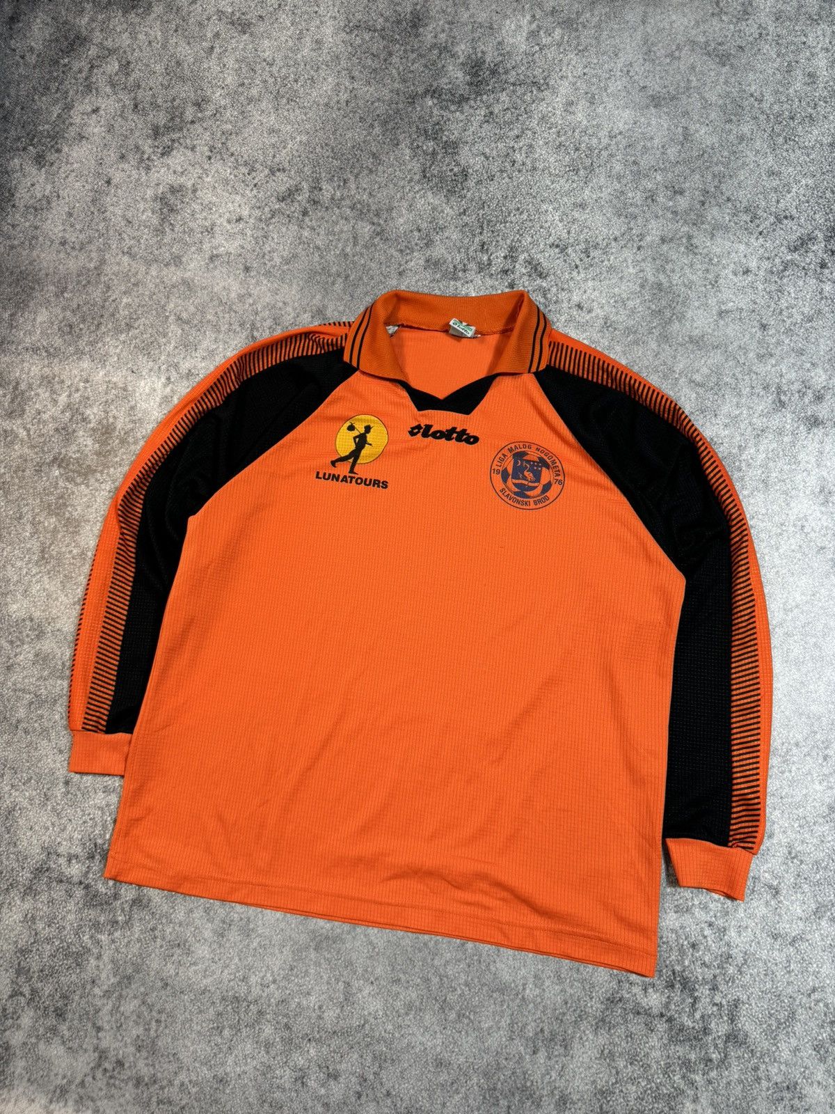 Lotto Sport × Vintage Vintage Lotto Soccer Jersey Streetwear Blokecore Style Rare Size US XL / EU 56 / 4 - 1 Thumbnail