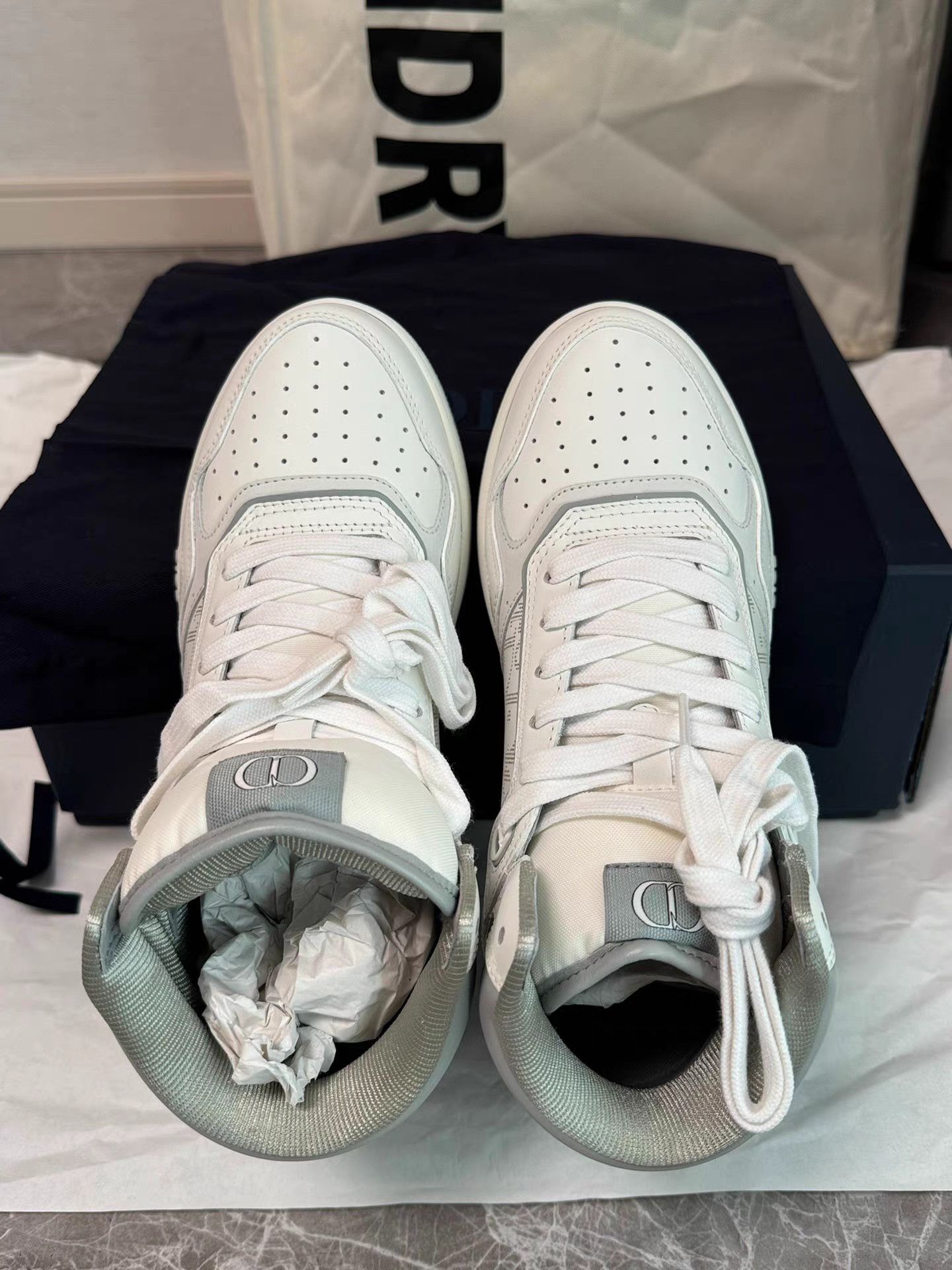 Dior DIOR B27 High-Top Sneakers K6 Size US 8 / IT 38 - 8 Thumbnail