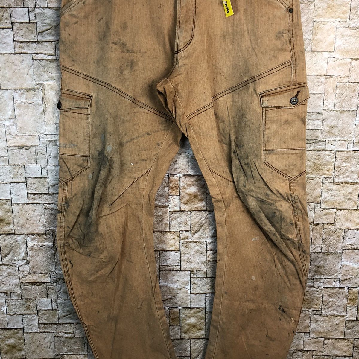 Japanese Brand Japanese Brand Brown Cargo Multipocket Pants #A624 Size US 32 / EU 48 - 6 Thumbnail