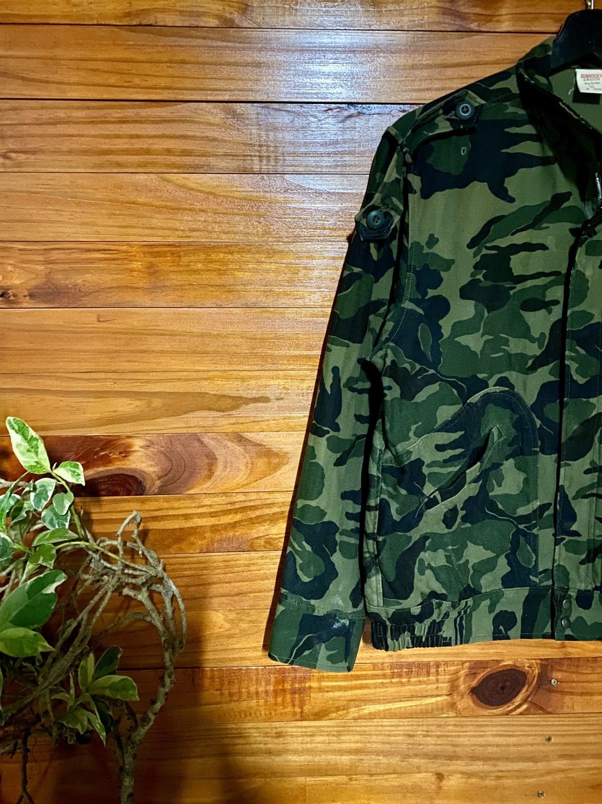 Vintage Vintage Sunrocky Japan Military Camo Jacket – 100% Cotton Size US M / EU 48-50 / 2 - 7 Thumbnail