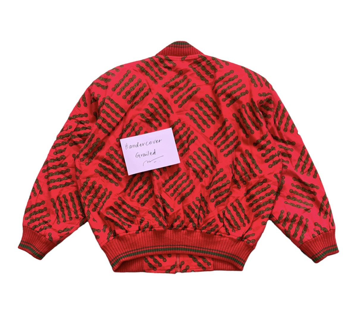 Roberta di Camerino Chain Art Printed Roberta di Camerino Jacket Size US M / EU 48-50 / 2 - 2 Thumbnail