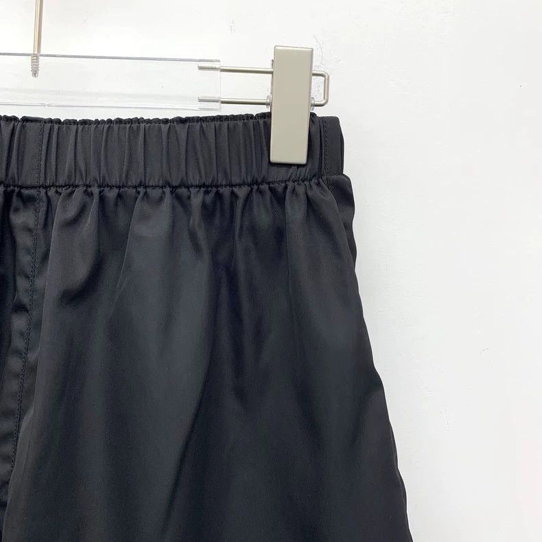 Prada Prada Black Elastic Waist Casual Shorts-2506 Size 39" - 3 Thumbnail