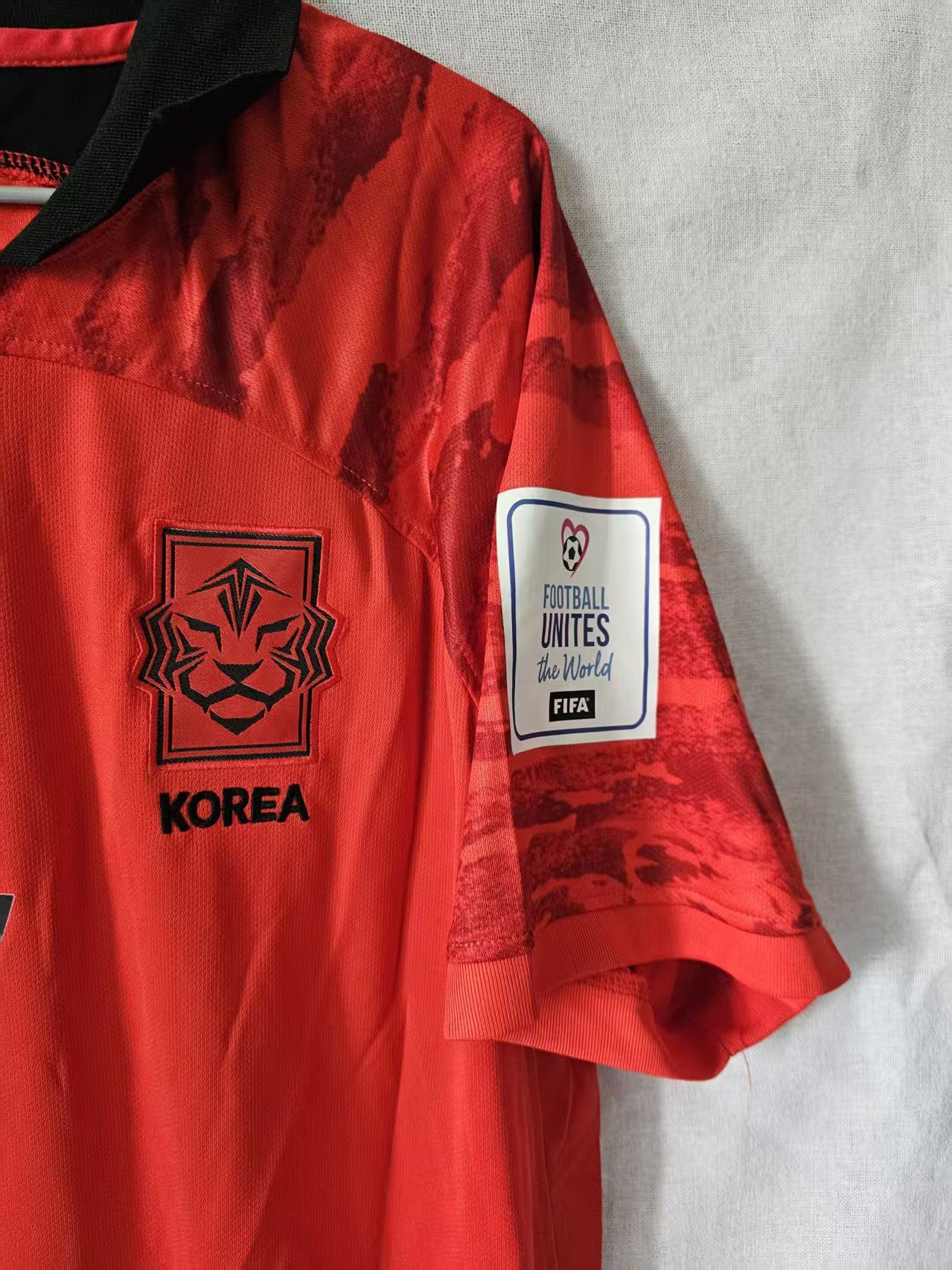 Other 2022 Republic of Korea #7 Son Heung-Min Jersey Size US XL / EU 56 / 4 - 5 Thumbnail