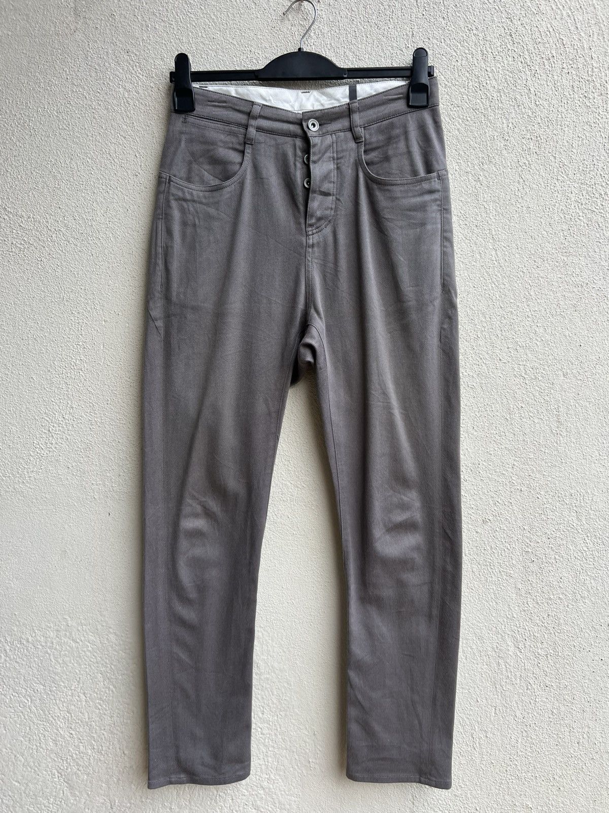 Attachment Attachment Japan Grey Stretch Trouser Pant Size 1 Size US 30 / EU 46 - 6 Thumbnail