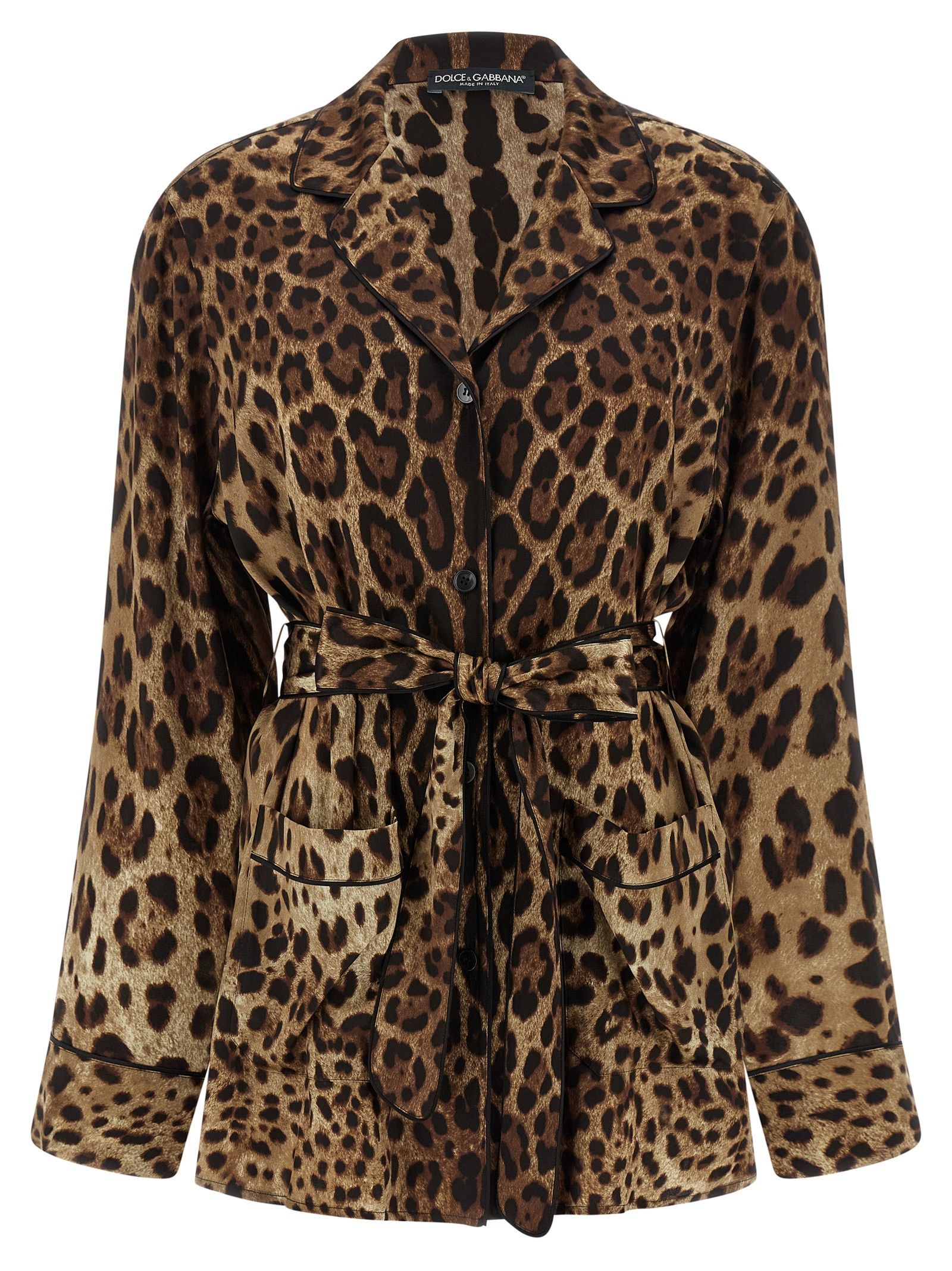 'Leopardo' Pajama Shirt