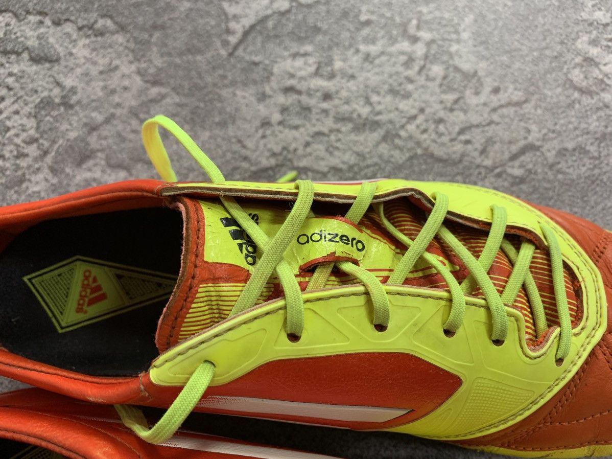 Adidas × Vintage Adidas Adizero F50 FG Yellow Leather Football Soccer Shoes Size US 7.5 / EU 40-41 - 15 Thumbnail