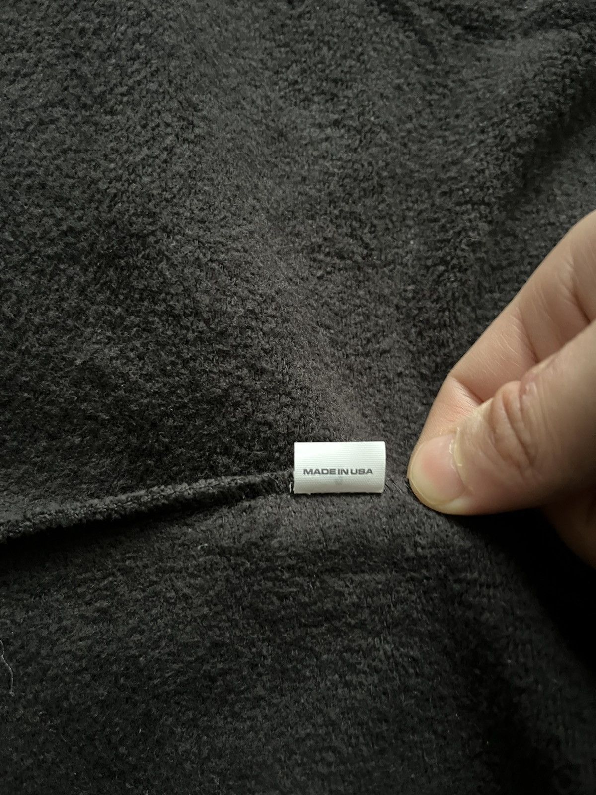Yeezy YZY HD-01 Charcoal Black Hoodie Size US L / EU 52-54 / 3 - 5 Thumbnail
