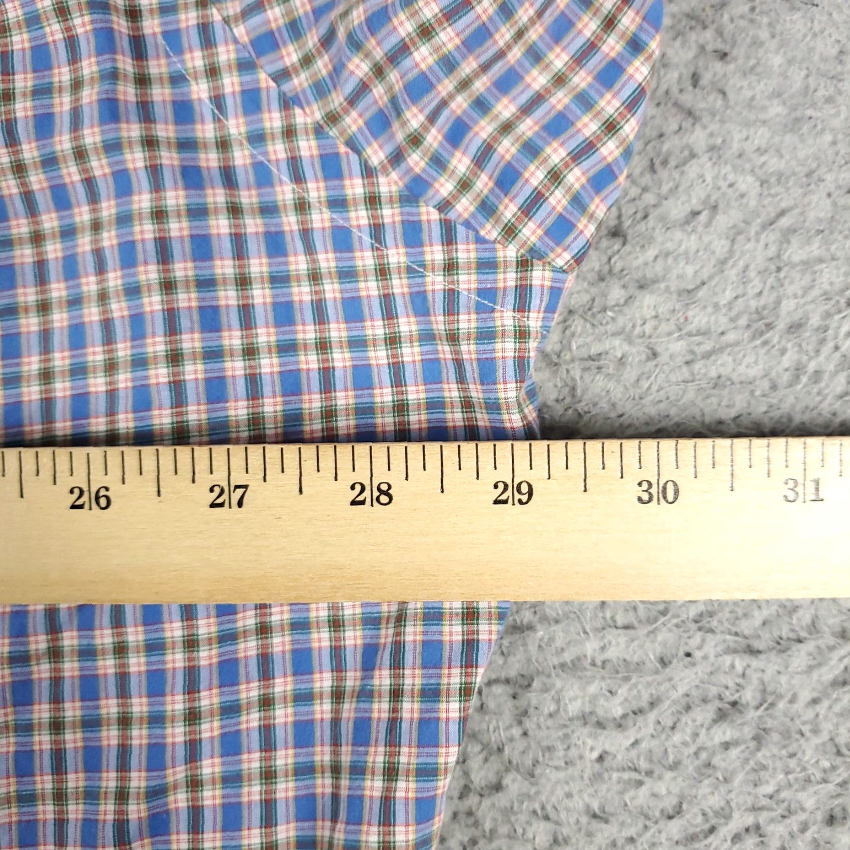 Ralph Lauren Ralph Lauren Shirt Mens XL Blue Plaid Button-Down Casual Classic Polo Collared Long Sleeve X-Large Colourful Preppy Mens Size US XL / EU 56 / 4 - 6 Thumbnail
