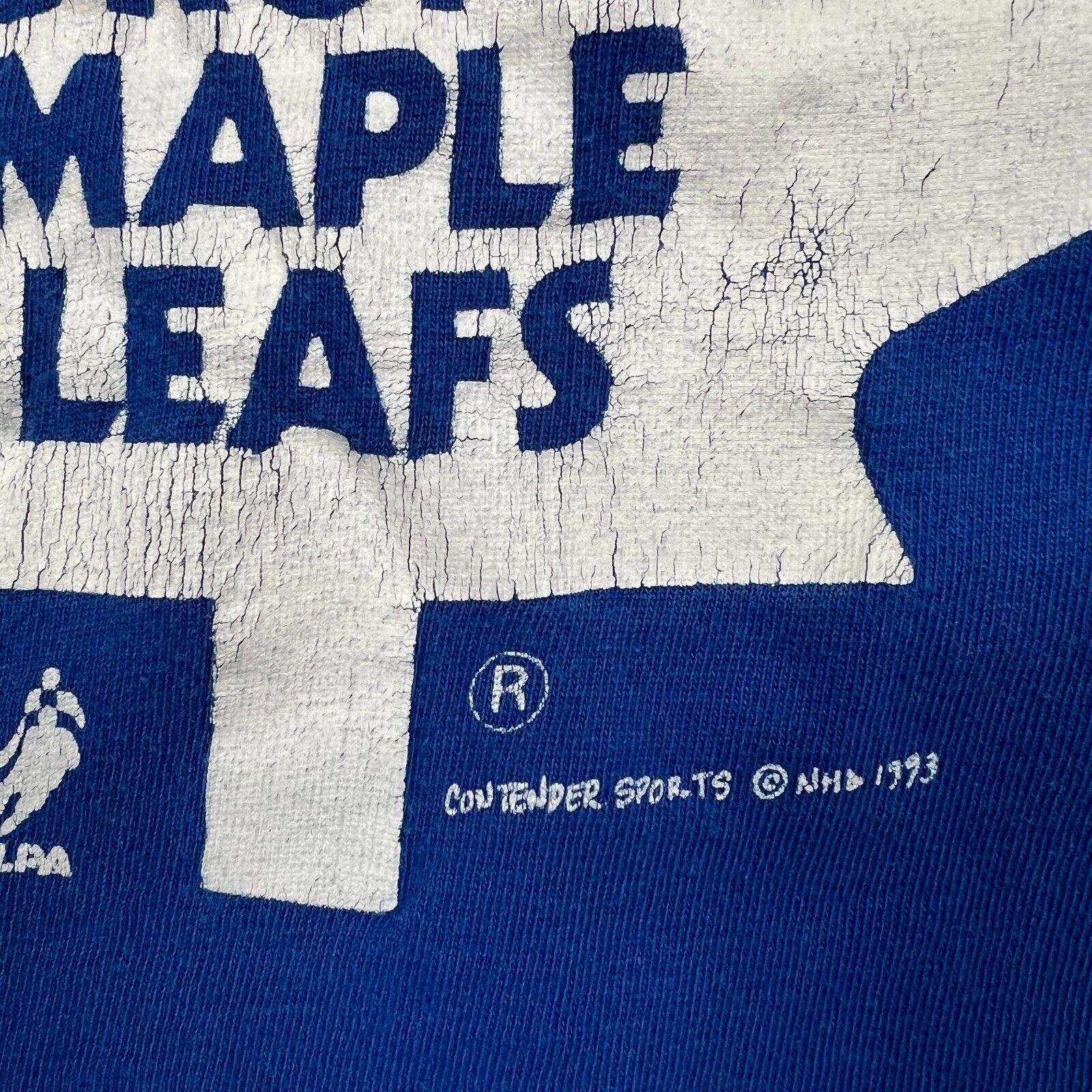 NHL × Vintage 1993 Toronto Maple Leafs T Shirt Medium Doug Gilmour Hockey Size US M / EU 48-50 / 2 - 3 Thumbnail