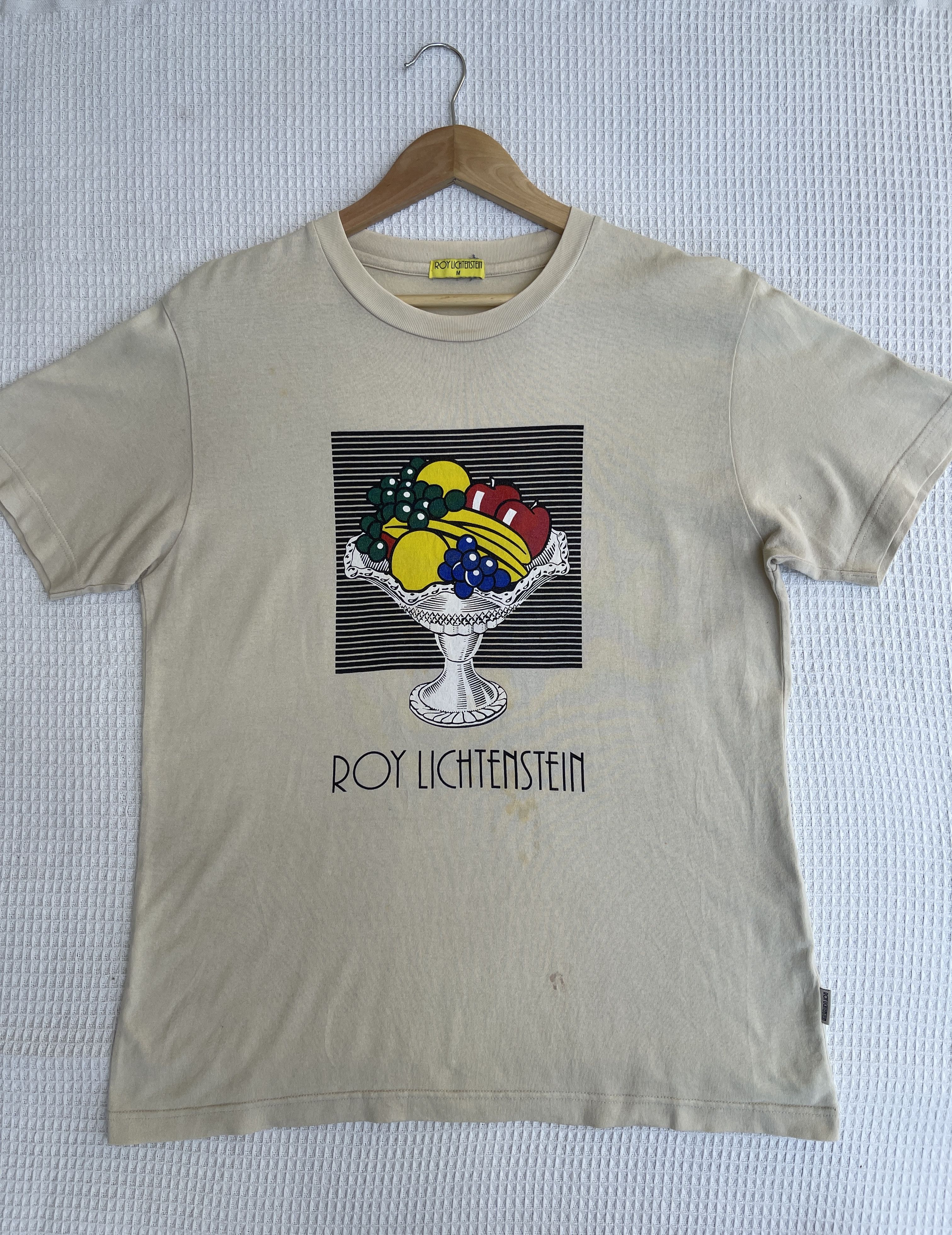 Vintage Last Drop🔥Rare🔥Vintage Art Roy Lichtenstein Pop Art T-Shirt Size US M / EU 48-50 / 2 - 8 Thumbnail