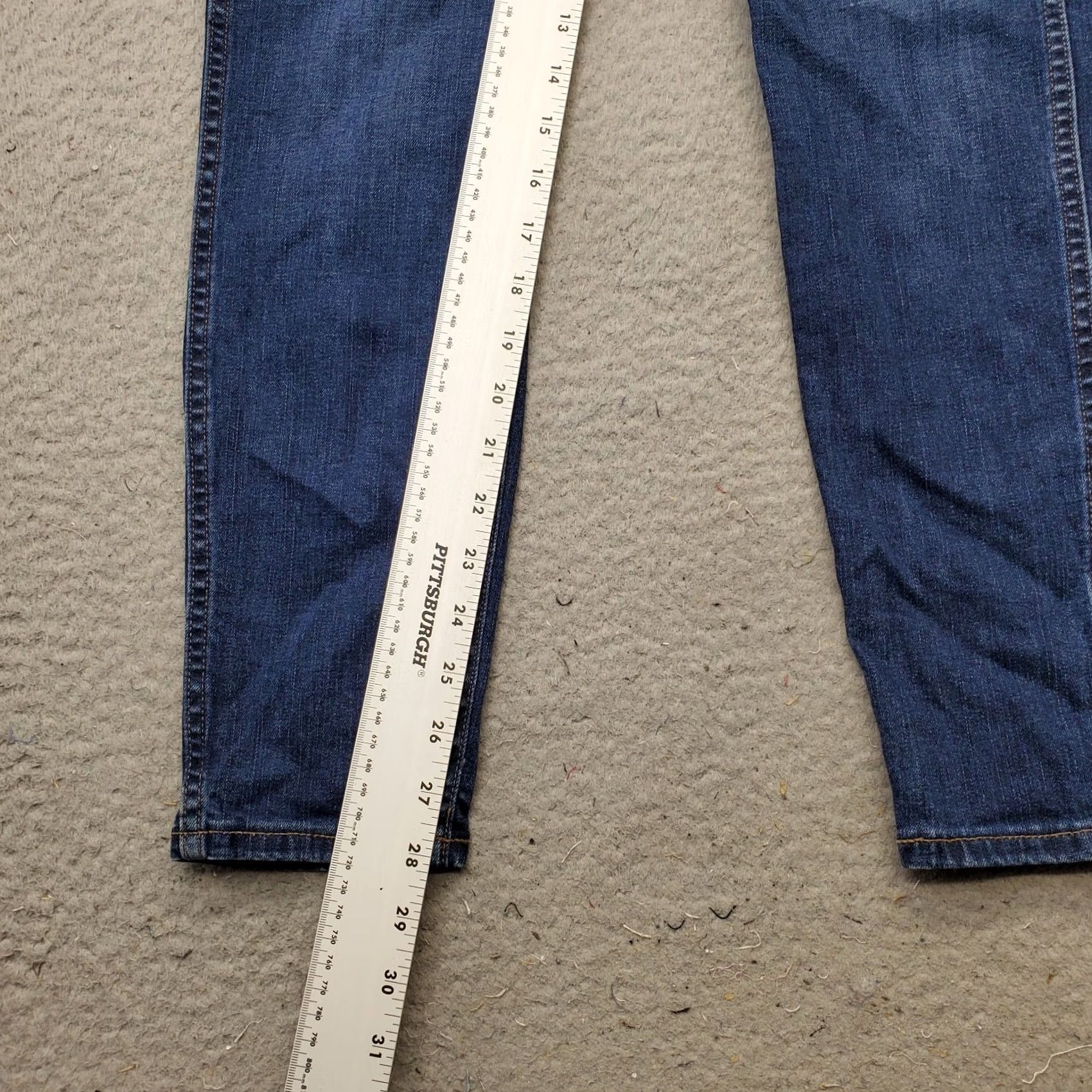 Madewell Madewell Skinny Jeans Womens Blue Denim High Rise Hayes Wash Jeans Size 28" / US 6 / IT 42 - 4 Thumbnail