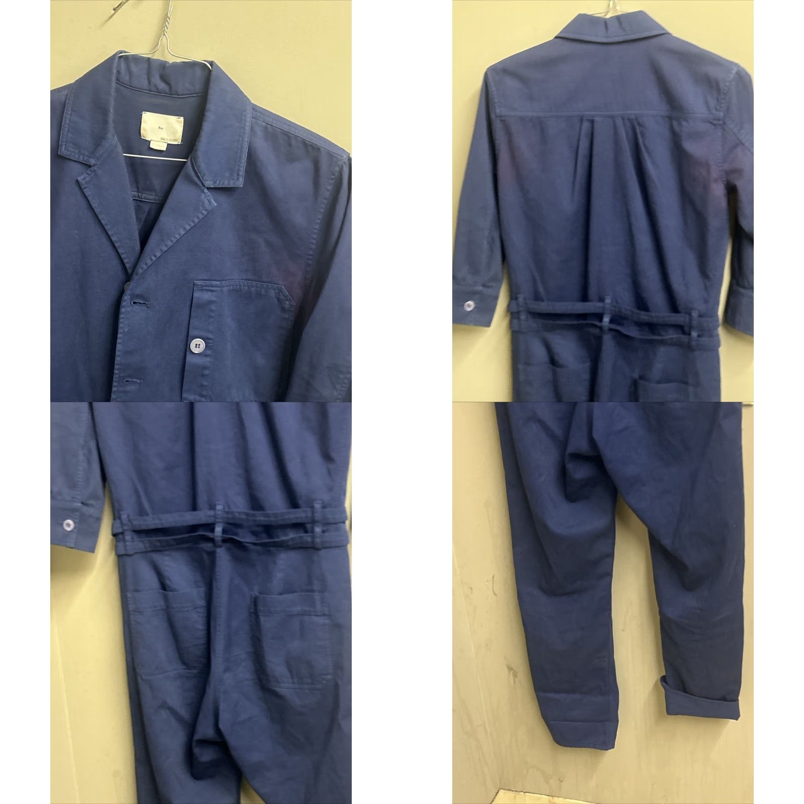 Band Of Outsiders VINTAGE Band of Outsiders Coverall Women Size 0 Blue One-Piece Size 25" / US 0 / IT 36 - 9 Thumbnail