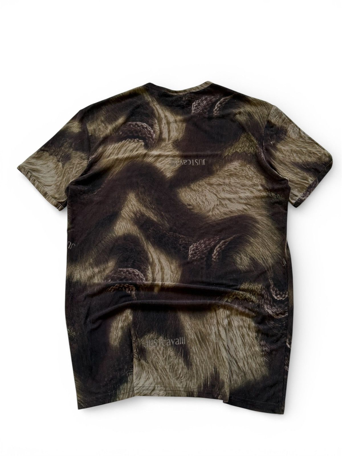 Just Cavalli Archive 2000s Cavalli All Over Print T-Shirt Size US L / EU 52-54 / 3 - 5 Thumbnail