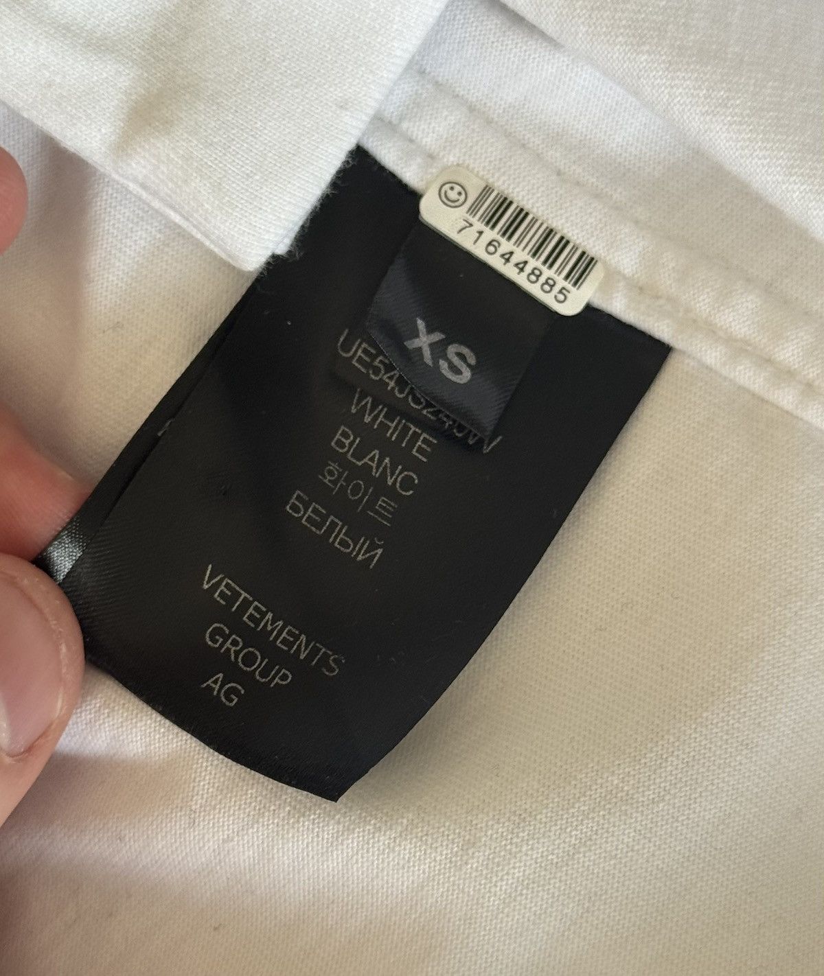 Vetements 2019 Vetements Limited Edition Pen Scribble Button Up Shirt Size US L / EU 52-54 / 3 - 11 Thumbnail