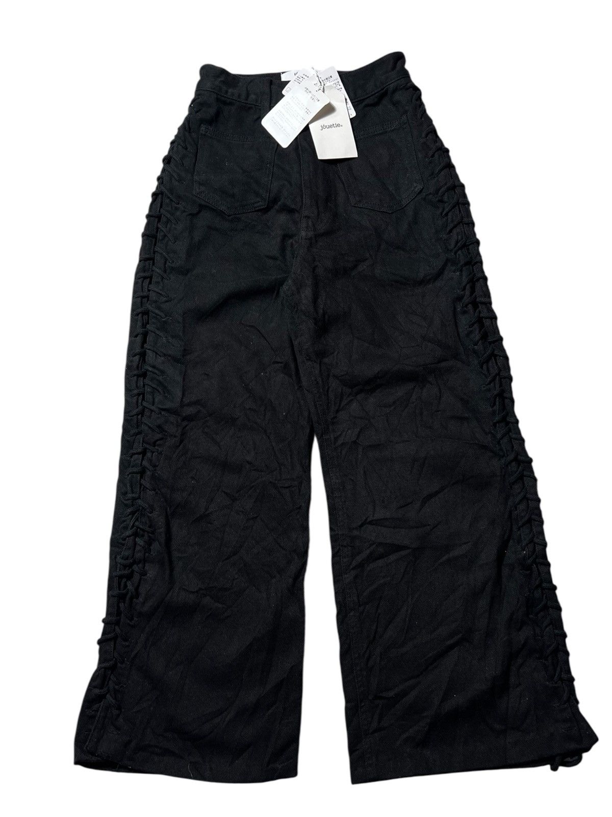 Japanese Brand Lace Up Flared Jouetie Pants Size 26" / US 2 / IT 38 - 1 Thumbnail