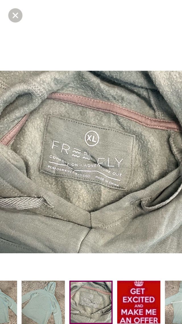 Other Free Fly Men’s Bamboo Lightweight Hoodie XL Size US XL / EU 56 / 4 - 8 Thumbnail