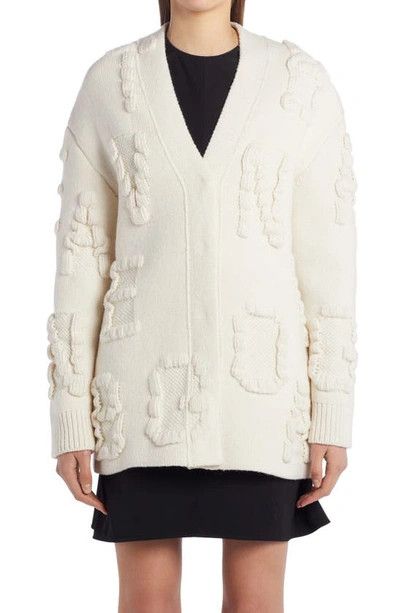 image of Bottega Veneta O1Bcso1Str0324 Cardigan In White, Women's (Size Small)