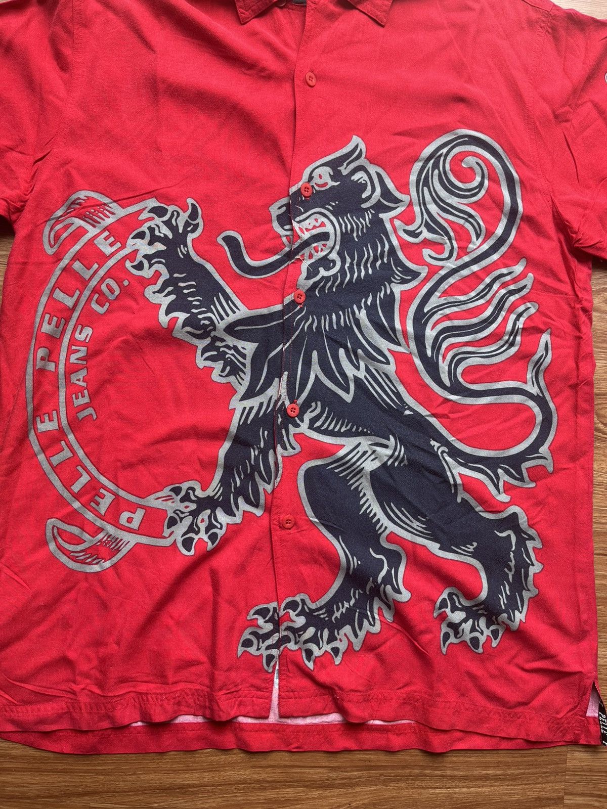 Pelle Pelle Pelle pelle lion shirt Size US M / EU 48-50 / 2 - 2 Thumbnail