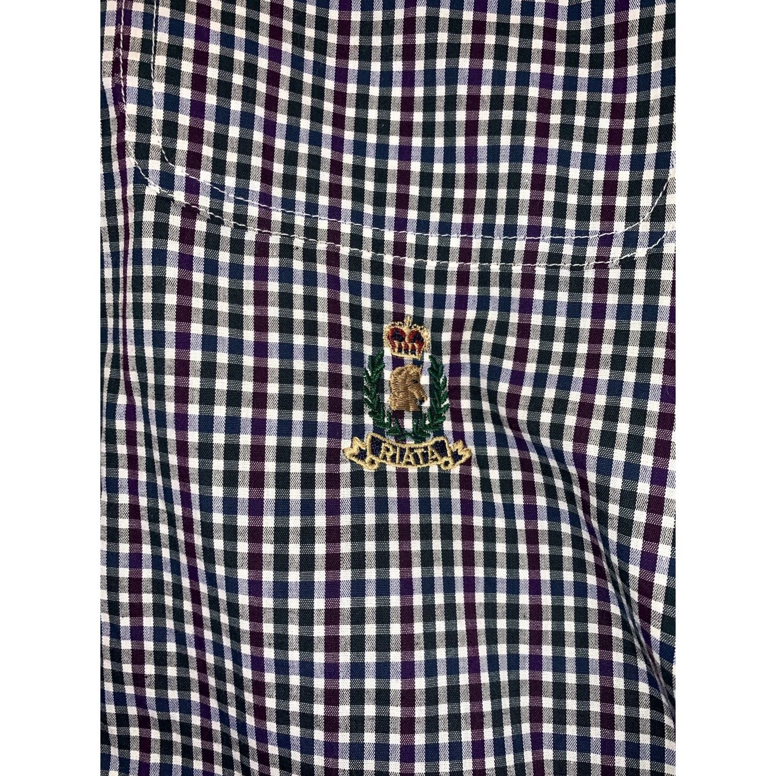 Wrangler Wrangler Riata Mens Plaid Button Down Embroidered Pocket 16.5/35-NWT-7957 Shirt Men Regular XL? Size US XL / EU 56 / 4 - 3 Thumbnail