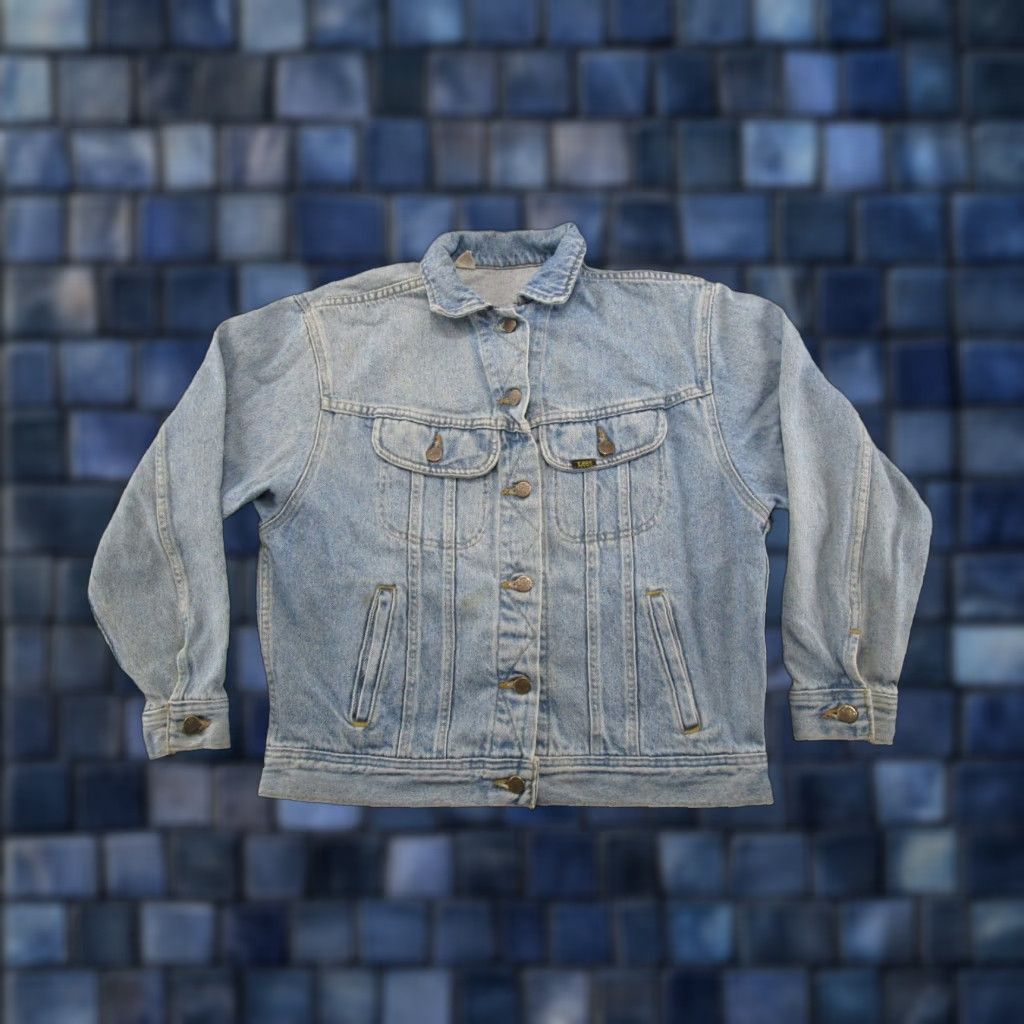 Lee Vintage Lee Jacket Women's Size S Blue Denim Jean USA Western Medium Wash Boxy Size 28" / US 6 / IT 42 - 1 Thumbnail