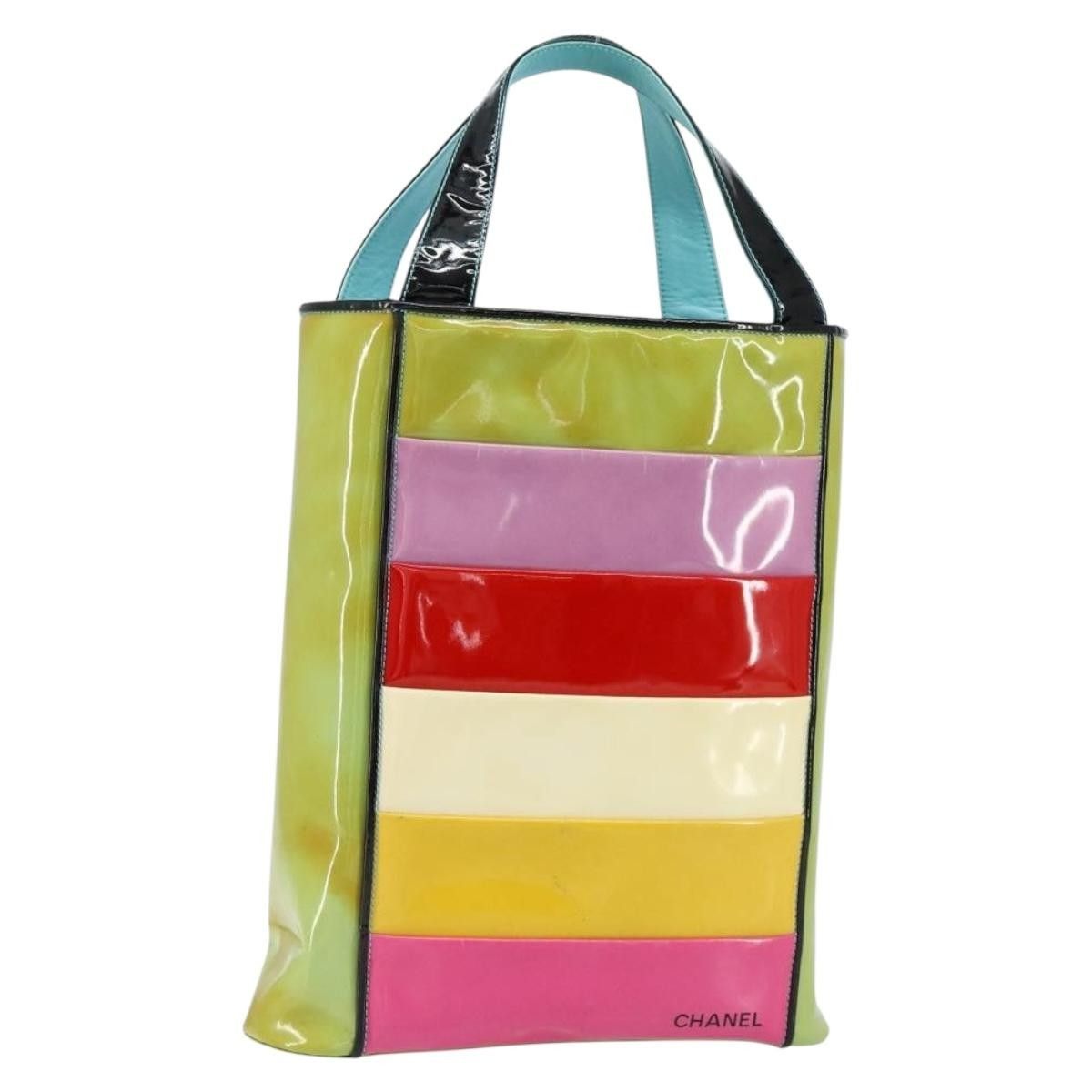 Chanel Chanel Tote Bag Enamel Multicolor Gold CC Size ONE SIZE - 1 Thumbnail