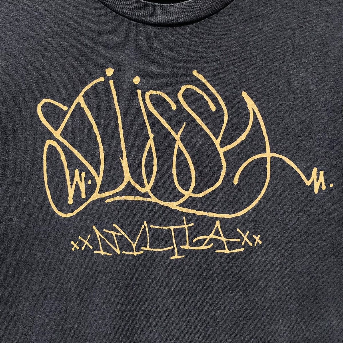 Stussy × Vintage 💥Distressed💥Vintage Stussy NYLTLA Shirt Stussy Skateboard Size US M / EU 48-50 / 2 - 10 Thumbnail