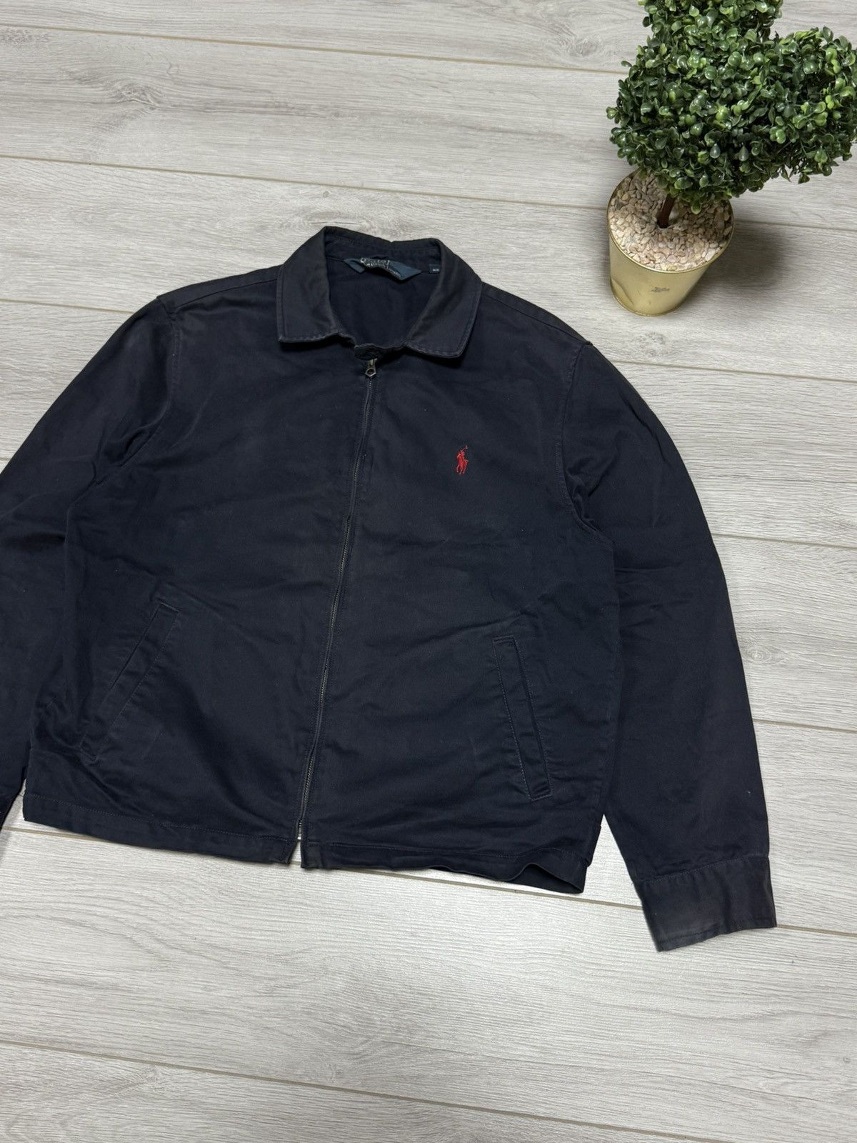 Polo Ralph Lauren POLO Ralph Lauren jacket zip vintage faded Size US L / EU 52-54 / 3 - 1 Thumbnail