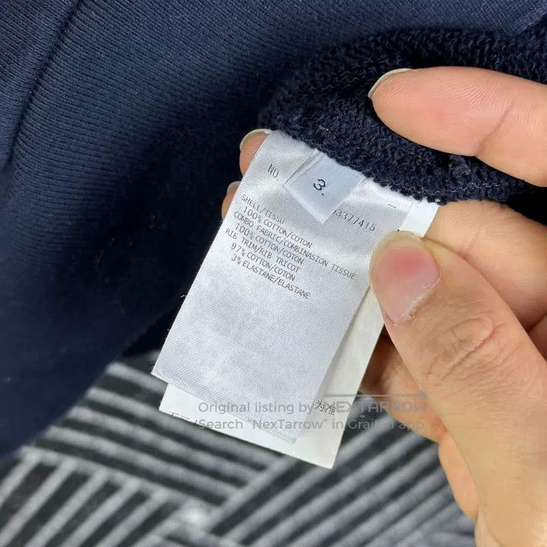 Thom Browne Thom Browne Navy Hoodie Size US L / EU 52-54 / 3 - 4 Thumbnail