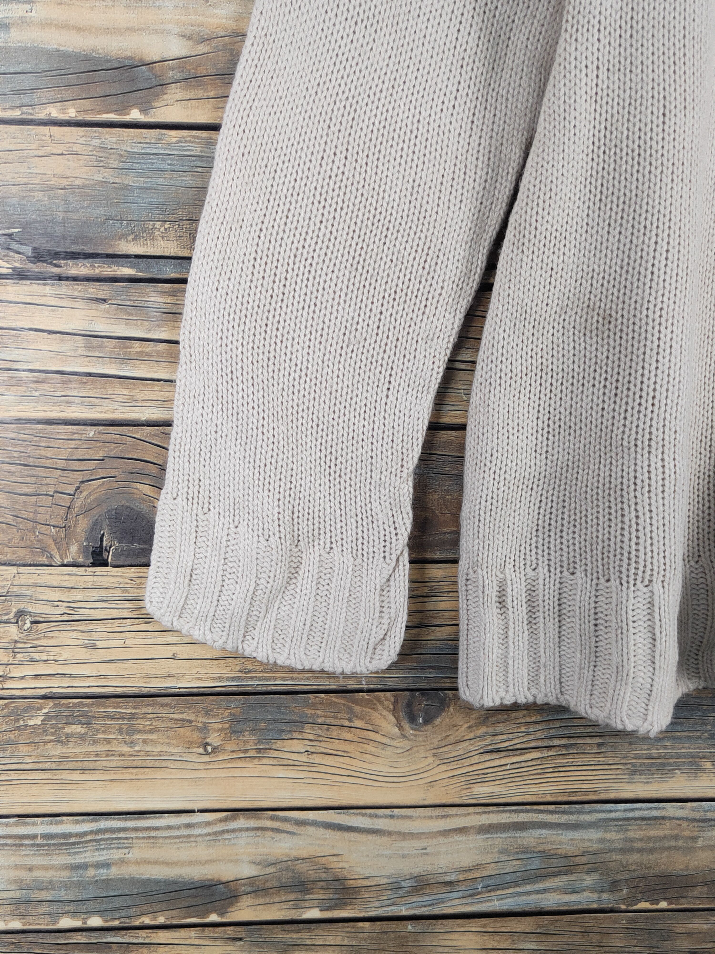 Homespun Knitwear × Japanese Brand Amical Ivory Knitwear Cardigan #W1557 Size M / US 6-8 / IT 42-44 - 4 Thumbnail
