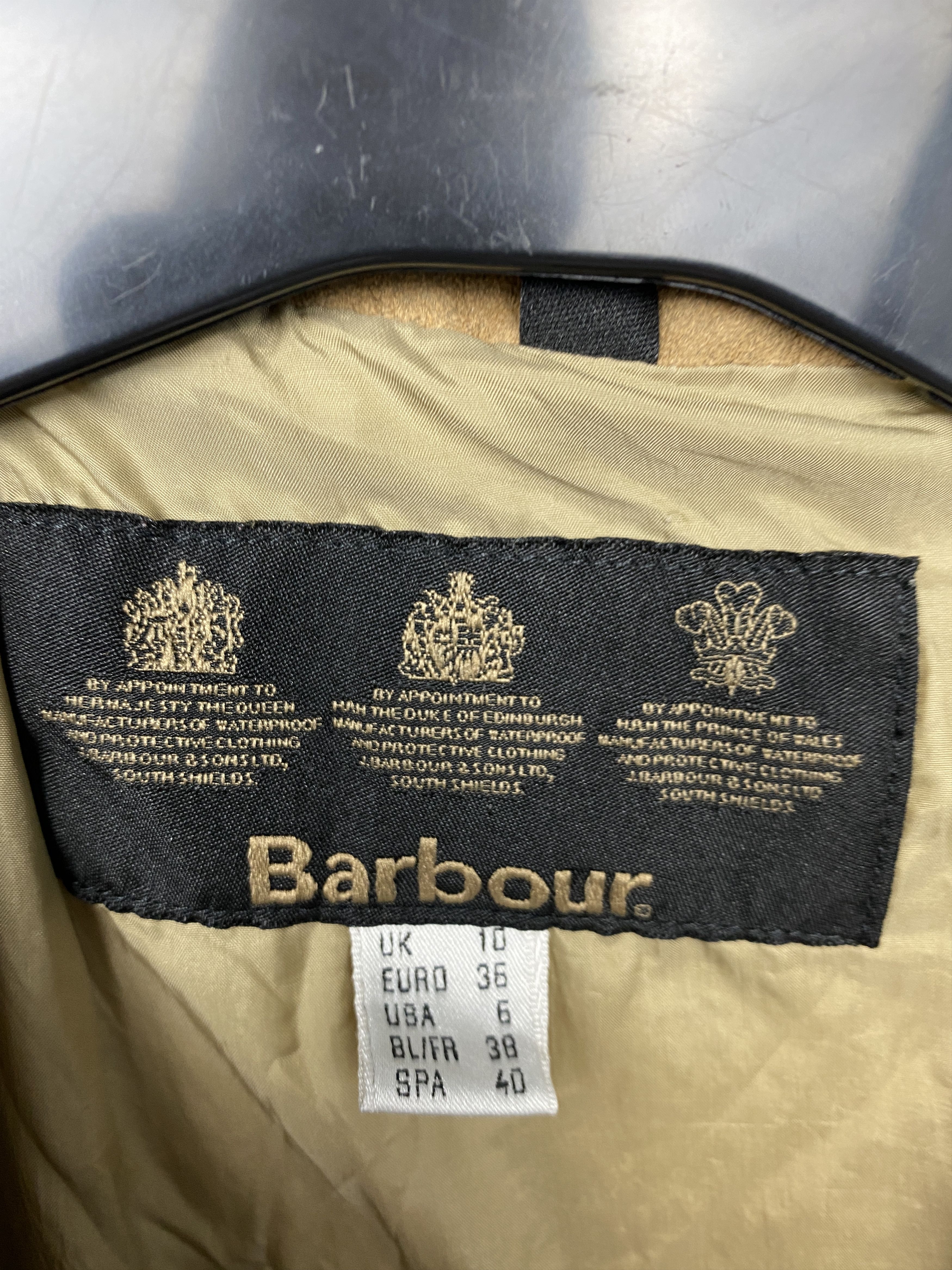 Barbour Barbour Vintage Womens Shaped Microfibre Quilted Vest Size M / US 6-8 / IT 42-44 - 3 Thumbnail