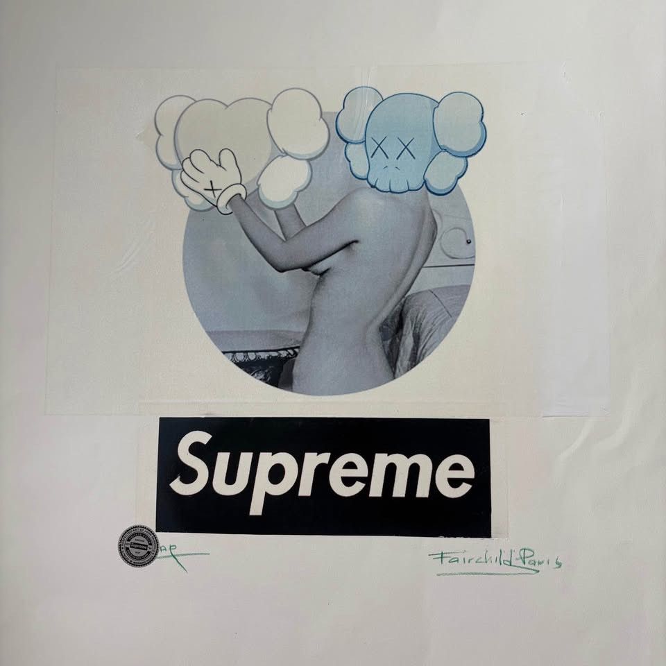 Kaws × Supreme Supreme Kaws Fairchild Paris Poster Size ONE SIZE - 6 Thumbnail
