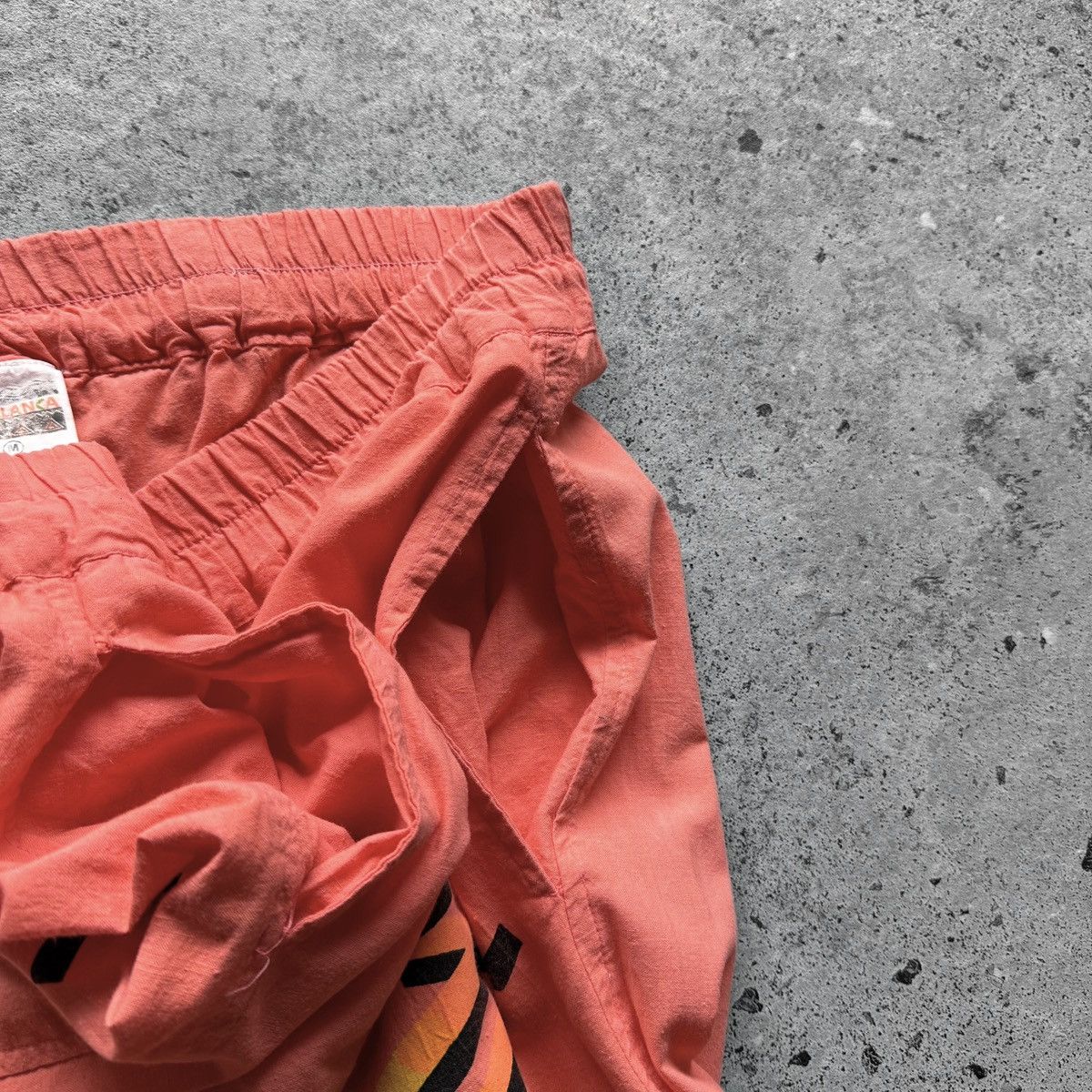 Casablanca × Vintage Casablanca Mens Vintage 90s Shorts Pockets Drawstring Size US 36 / EU 52 - 3 Thumbnail