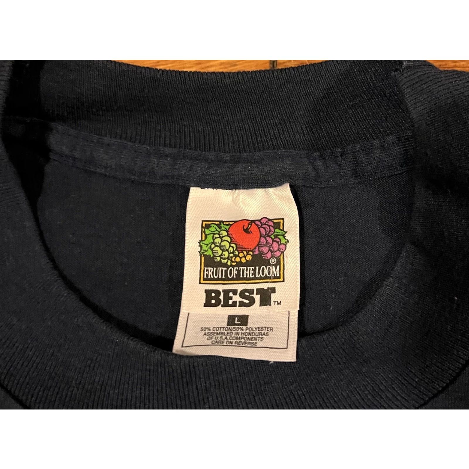 Fruit Of The Loom VINTAGE P.S. 107 Class of 1997 Shirt Men’s Large Blue Single Stitch 90s Size US L / EU 52-54 / 3 - 6 Thumbnail