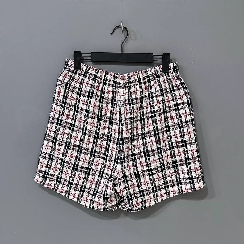 Gucci Gucci Xiaoxiang style braided plaid shorts 2502-Nextarrow Size US 26 / EU 42 - 3 Thumbnail