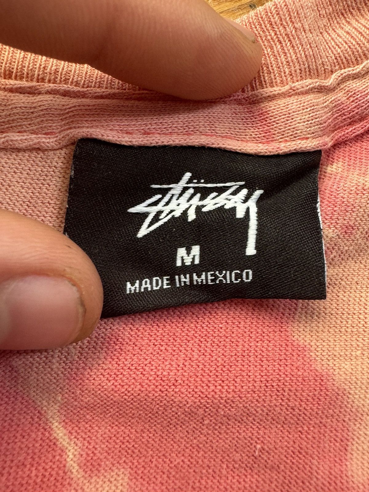 Stussy T-shirt Stussy Big Centre Logo Size US L / EU 52-54 / 3 - 7 Thumbnail