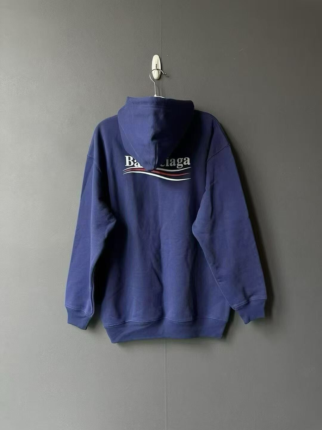 Balenciaga balenciaga blue logo hoodie Size US XS / EU 42 / 0 - 2 Thumbnail